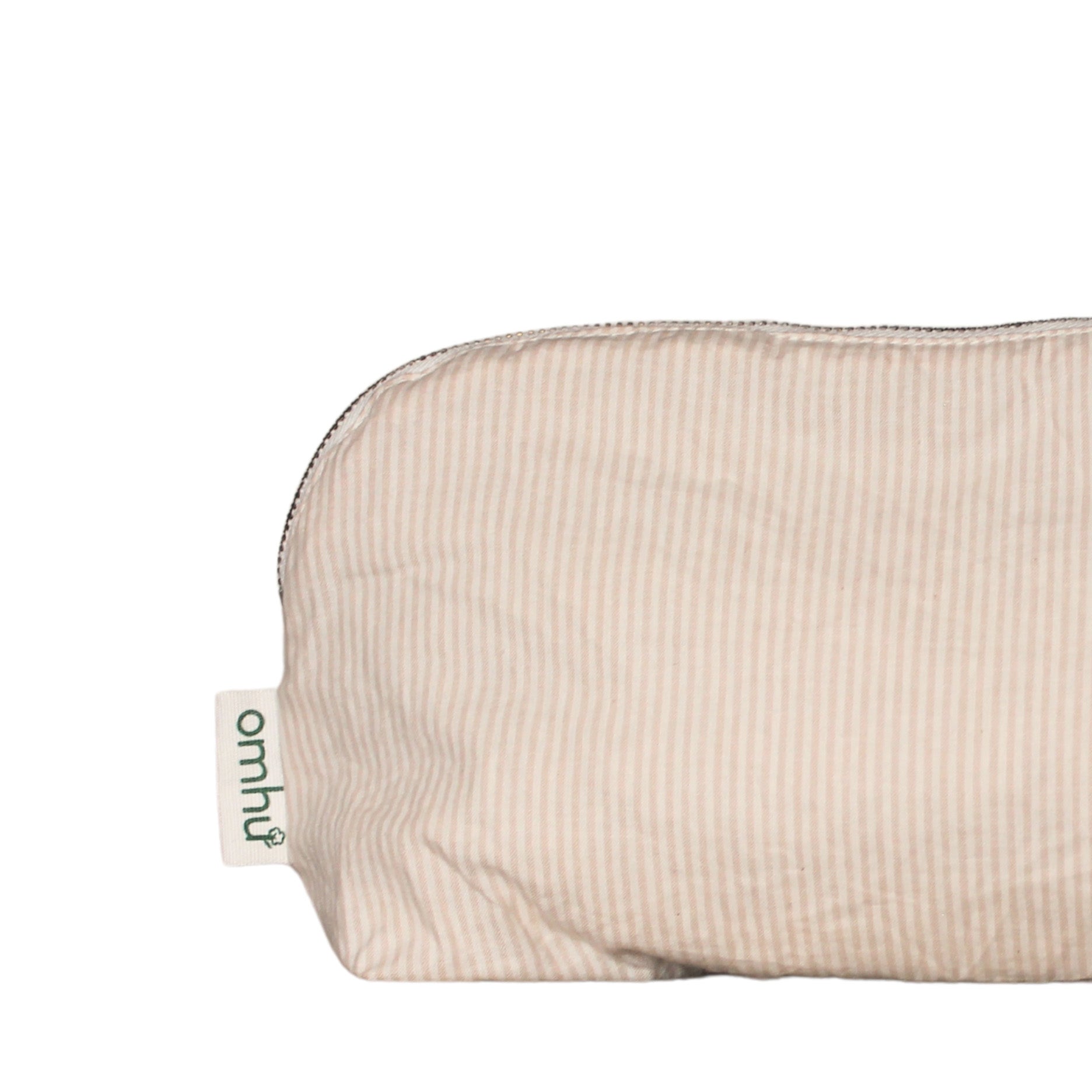 Makeup pung 24x15 cm mini strib sand