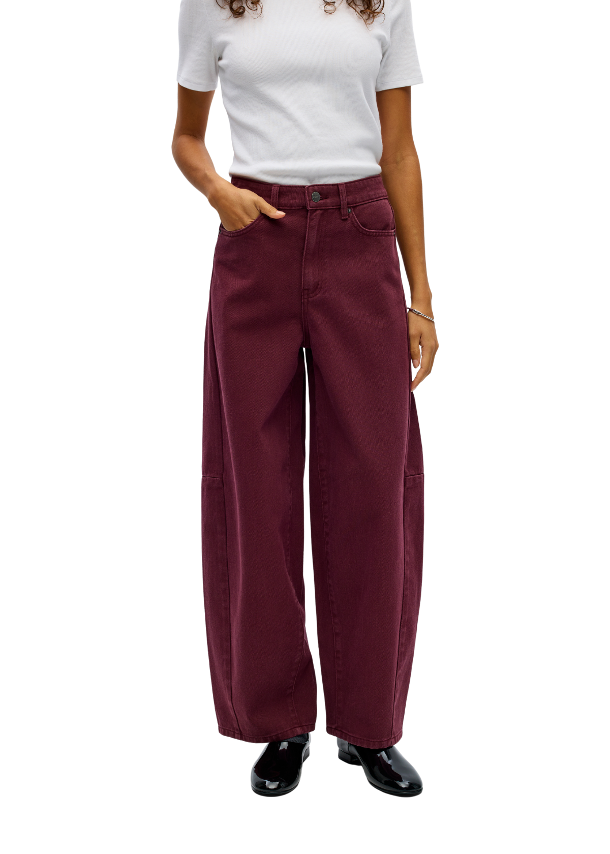 OBJMoji Elsa Super Barrel Jeans