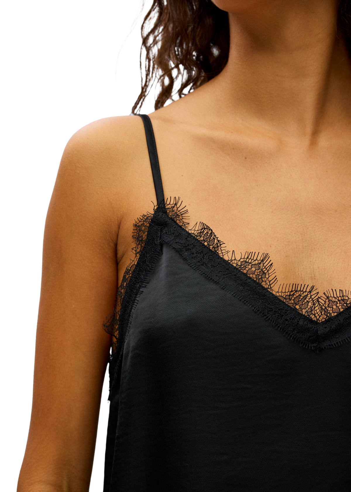 OBJNALINE RE SLIP LACE TOP OBLIQUE E DIV