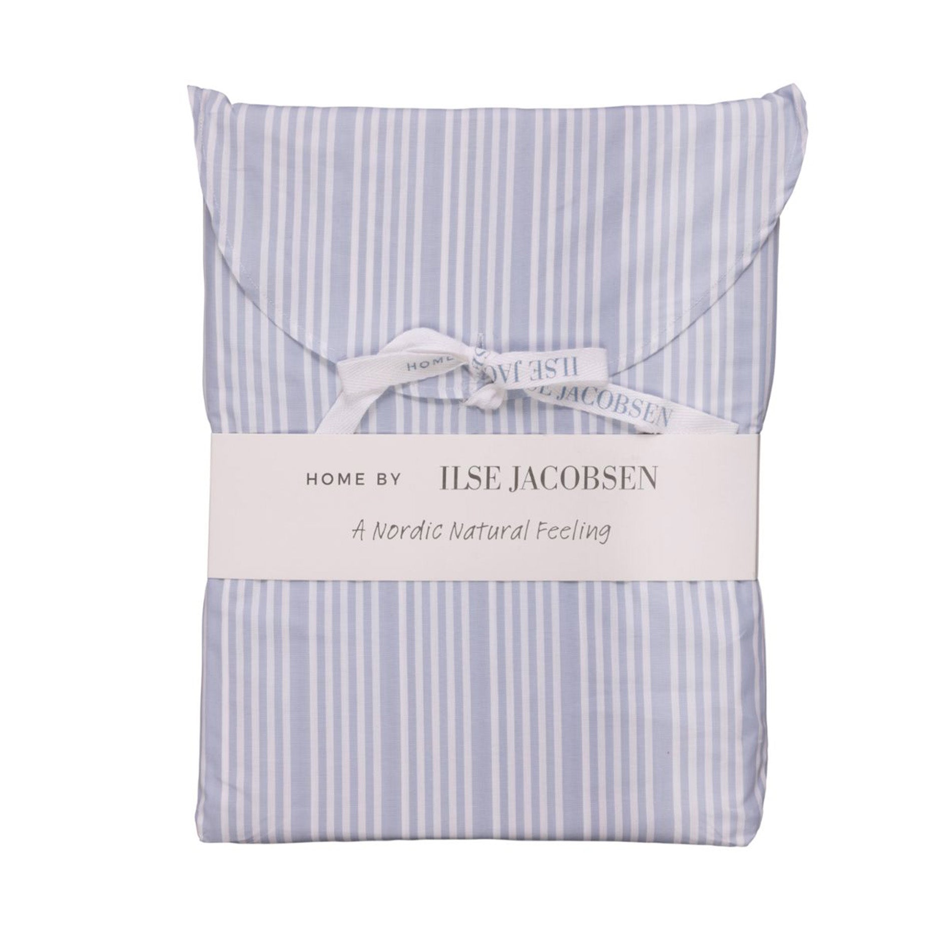 Sengetøj 140x220 cm støvet blå striber