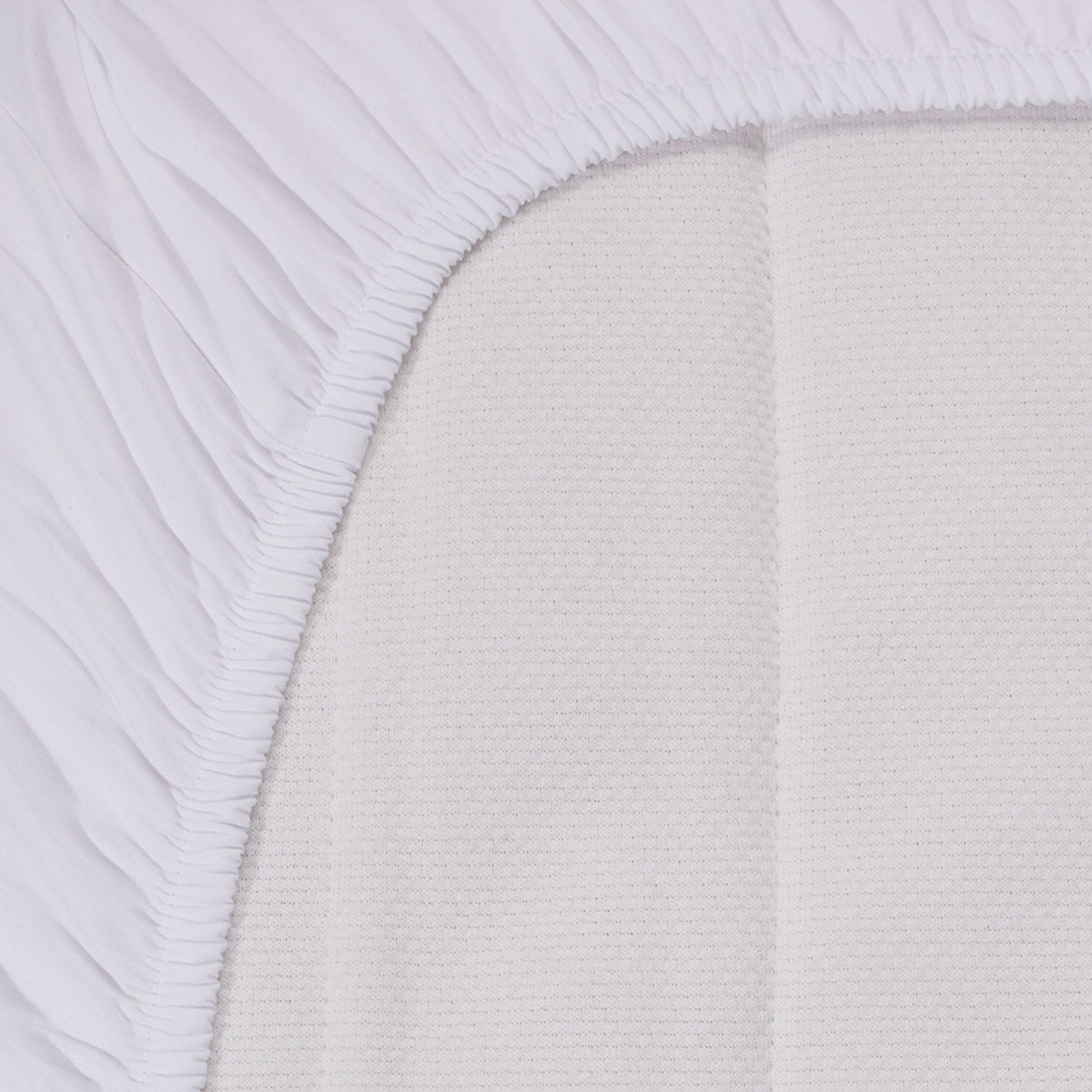 Bokslagen 180x200x15 cm hvid