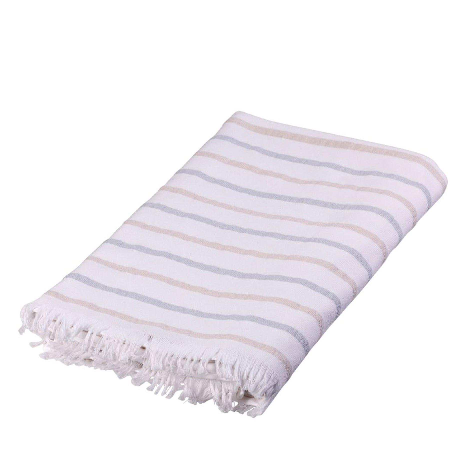 Hammam håndklæde 80x180 cm multi striber