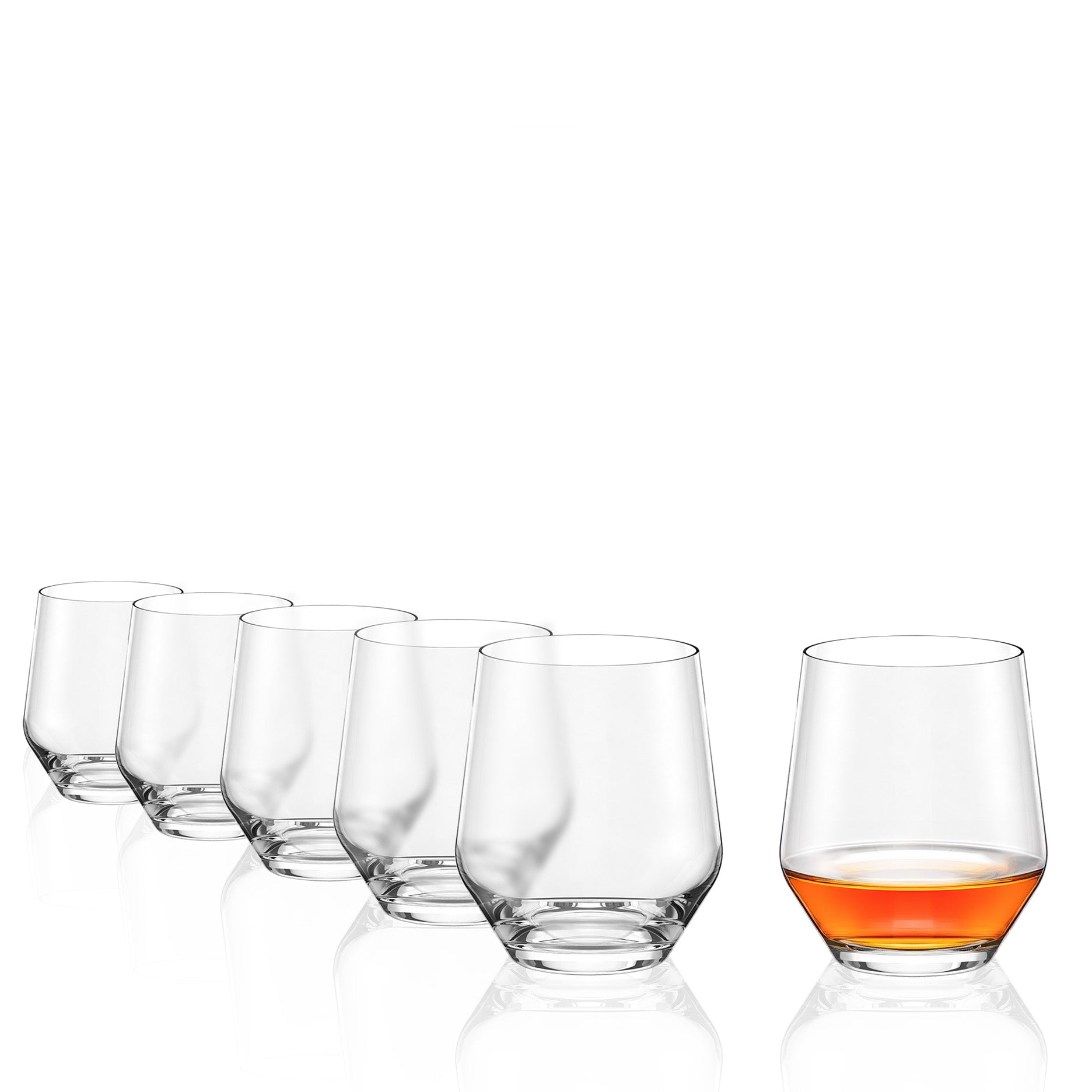 Quatrophil whisky/vandglas 370 ml 6 stk