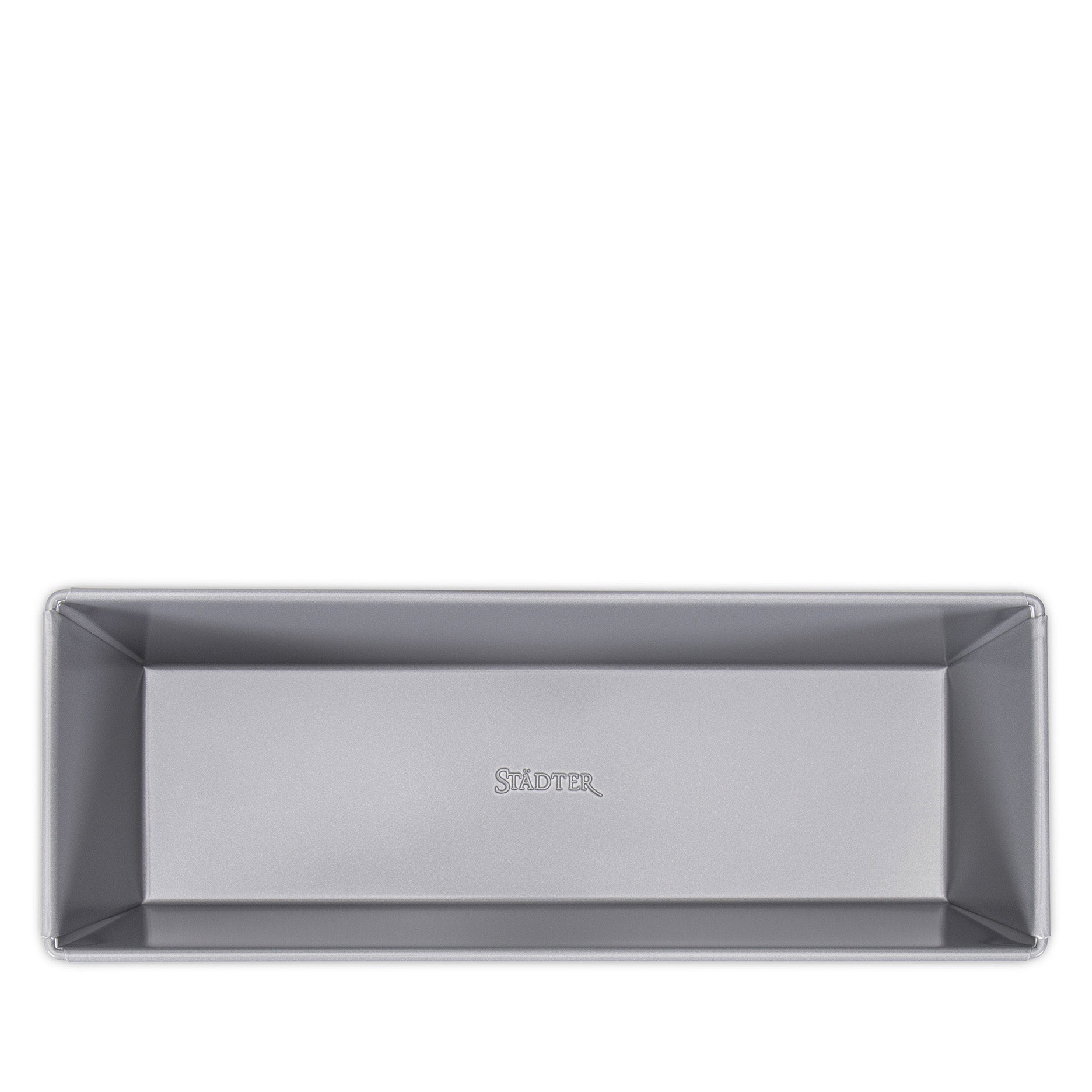 Brødform 30x10,5 cm sølv