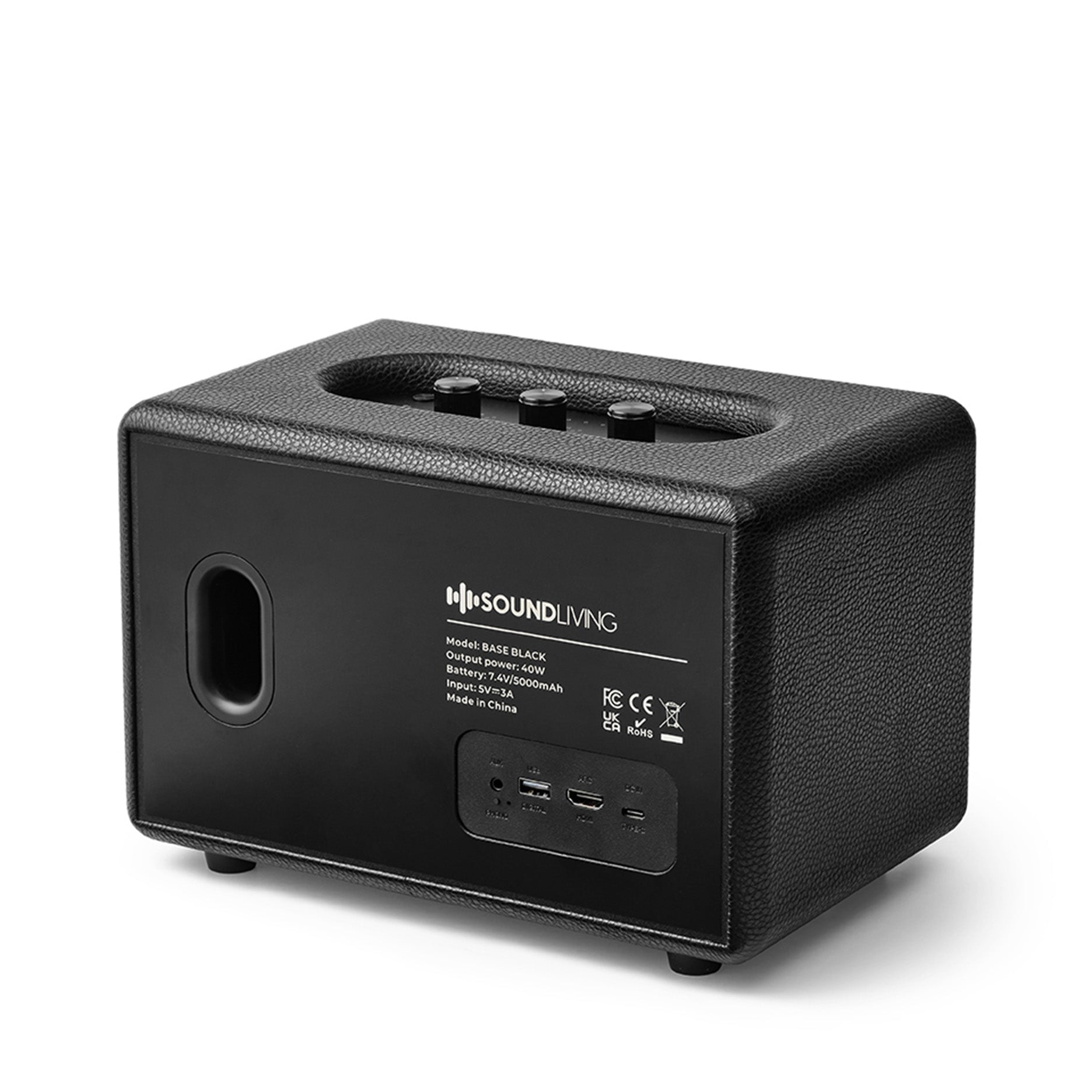 Base højttaler black