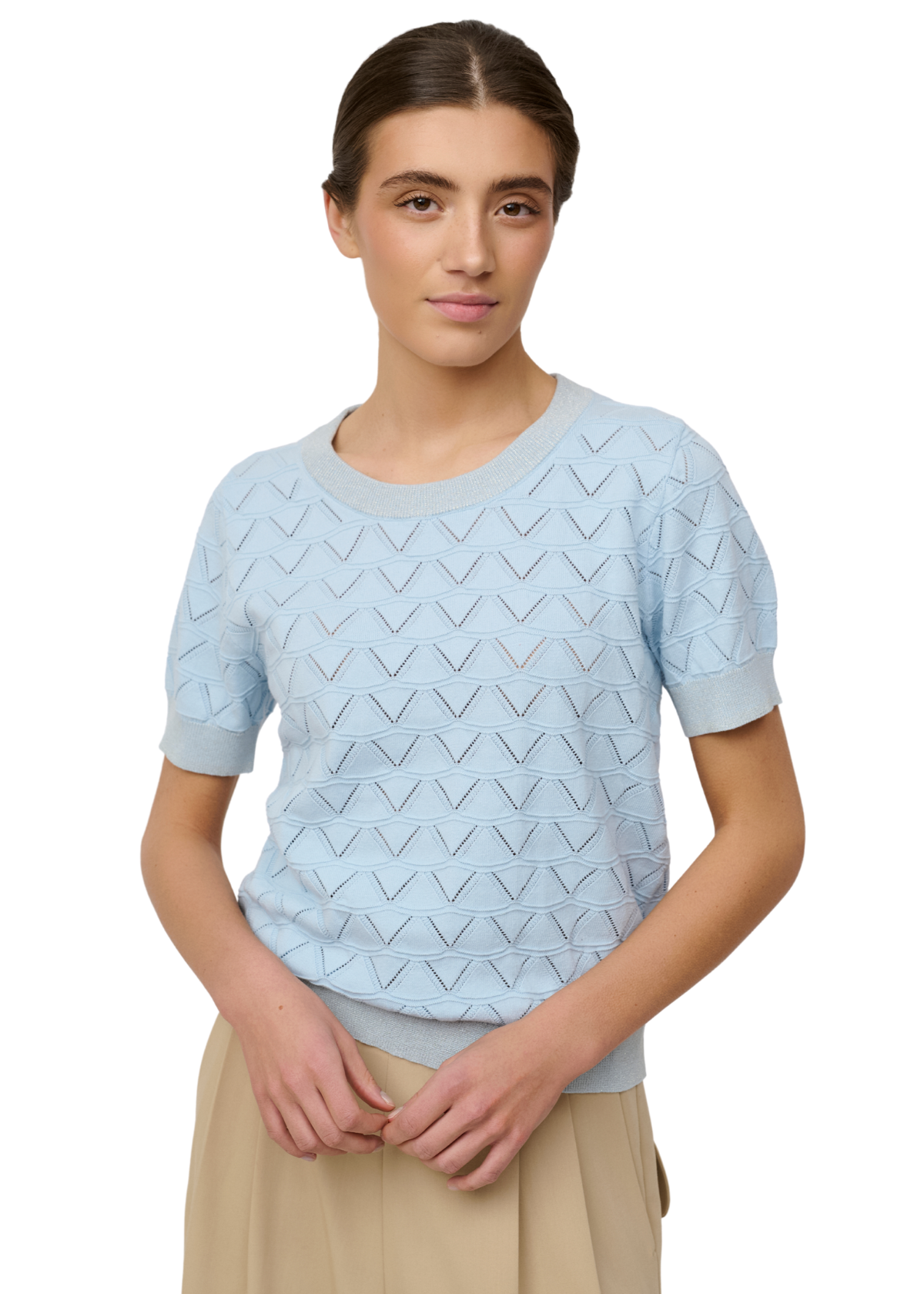 CRGilmore Strik Bluse