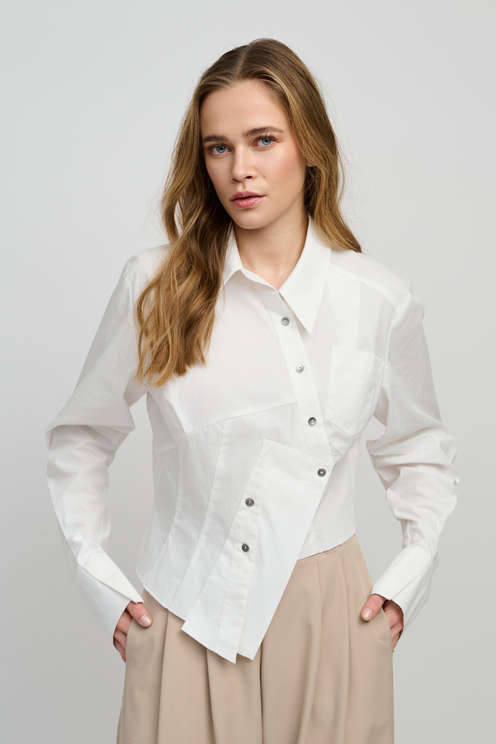 CRJayla Asymmetrisk Skjorte