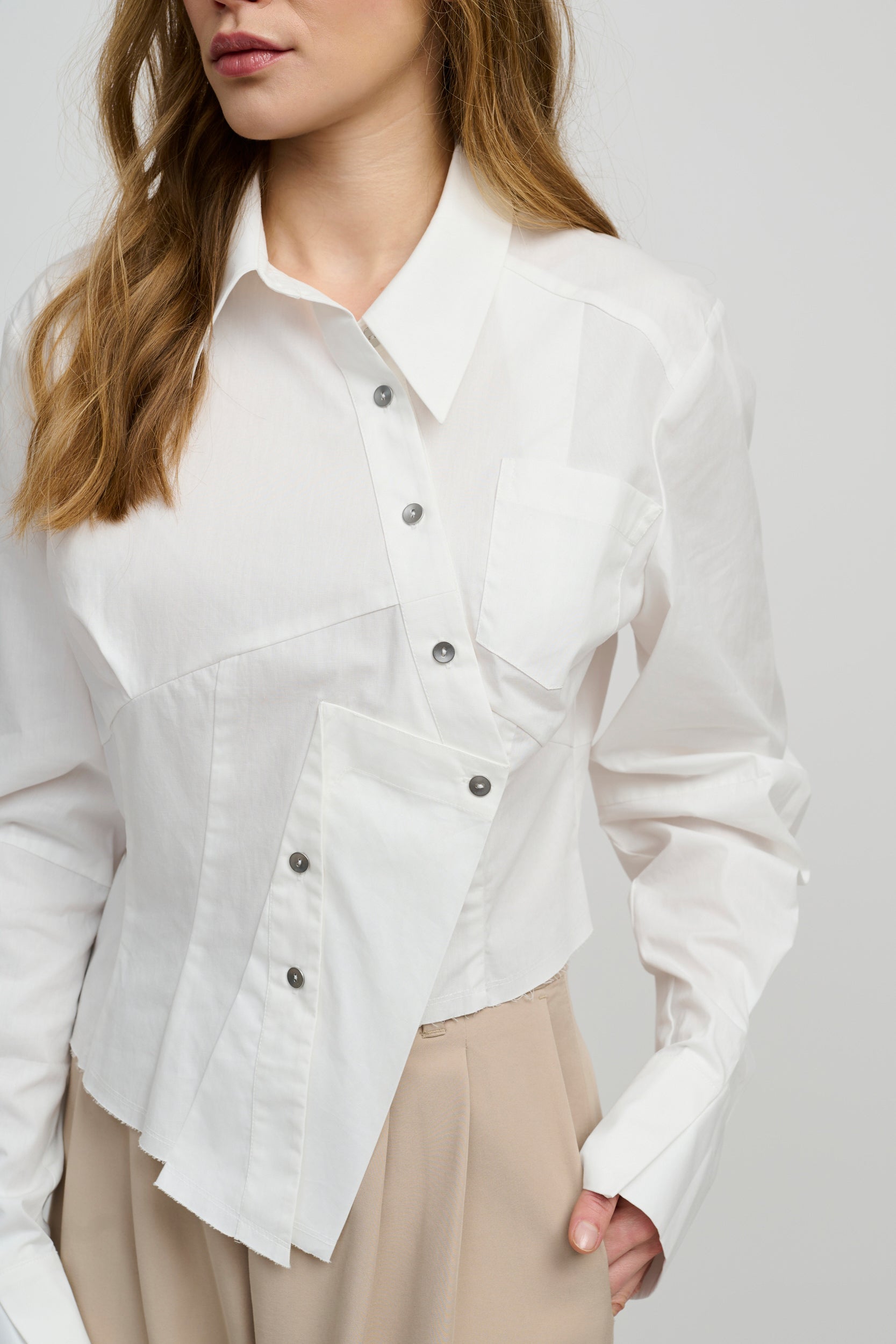 CRJayla Asymmetrisk Skjorte