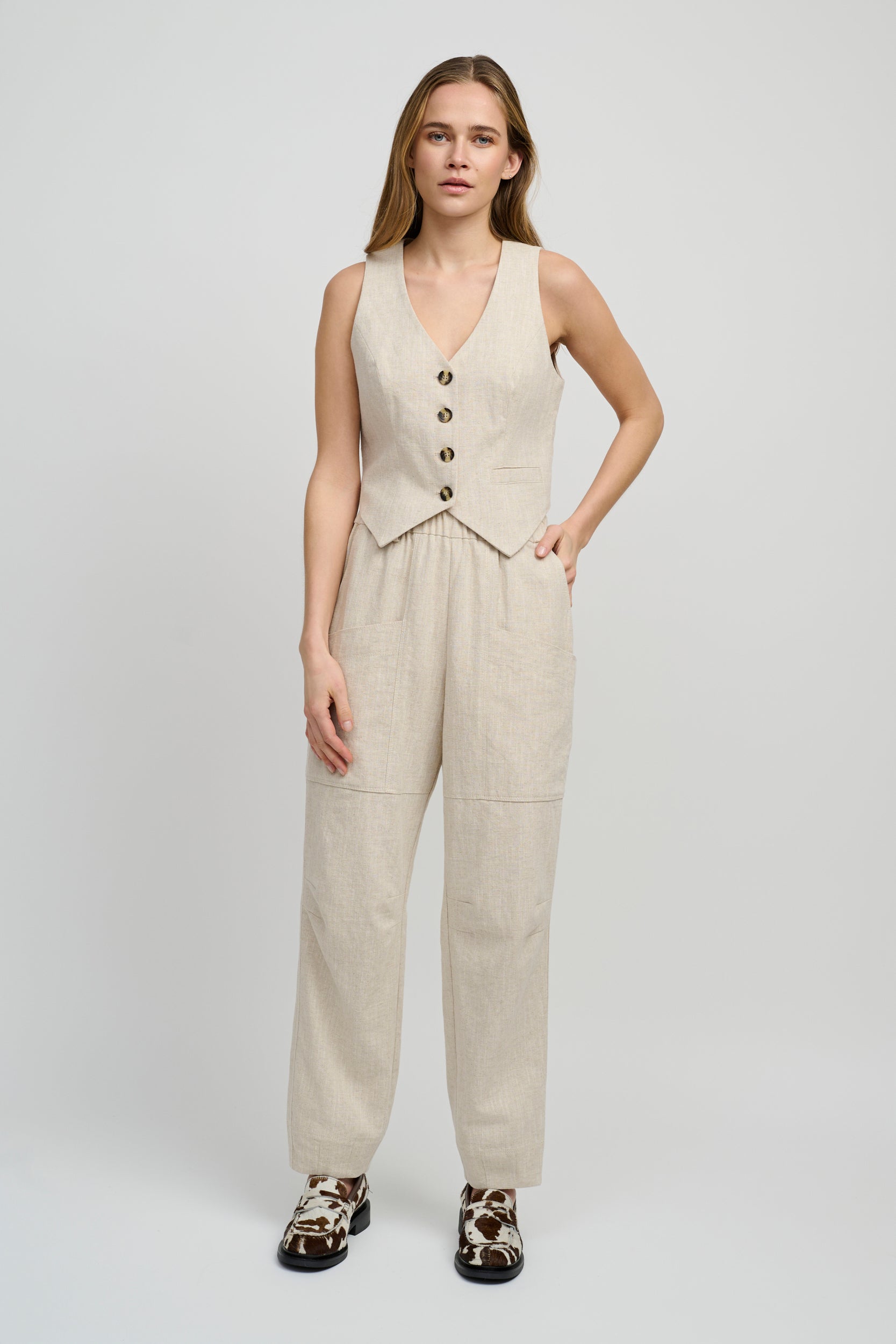 CRCharlie Hør Bukser