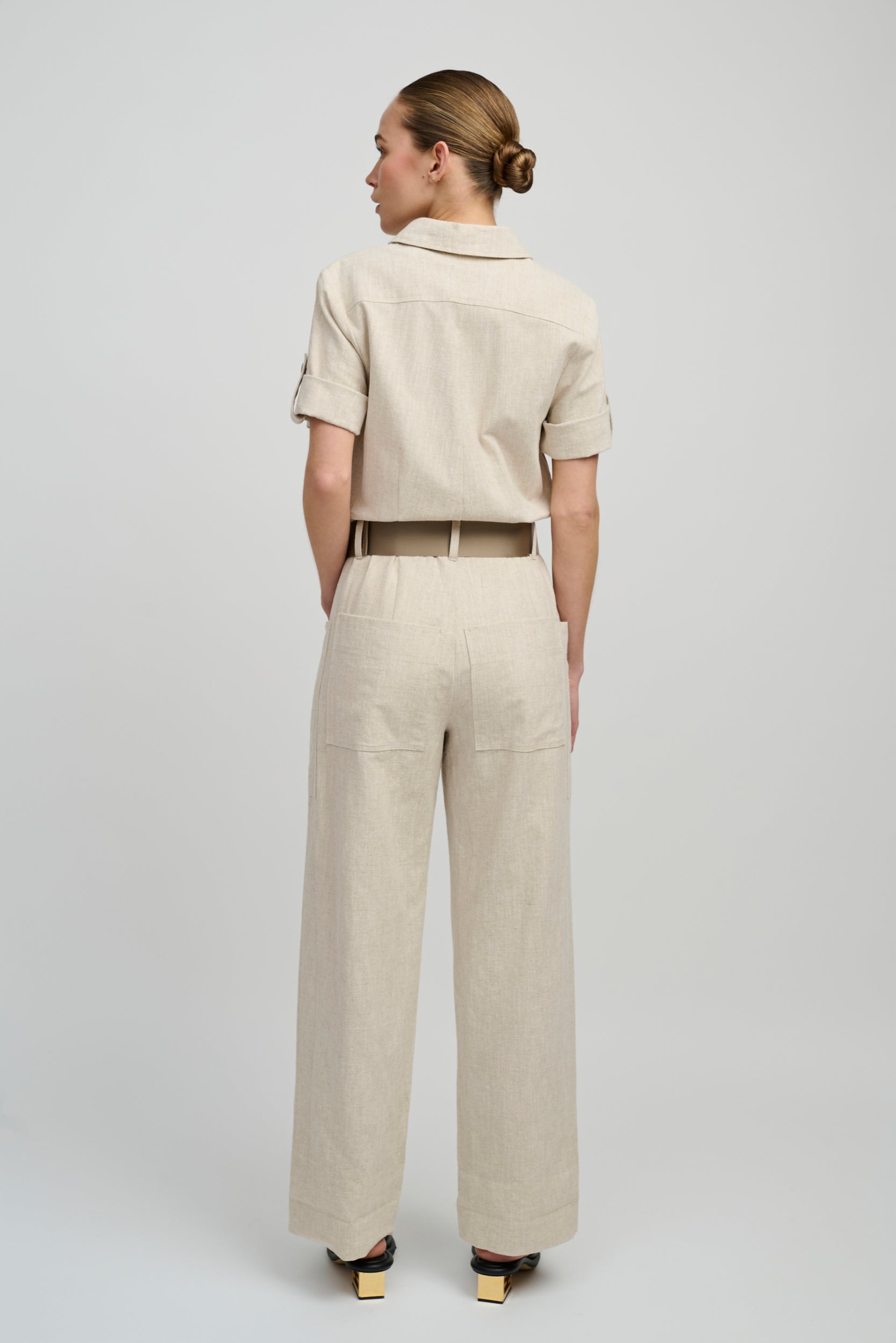 CRCella Hør Buksedragt