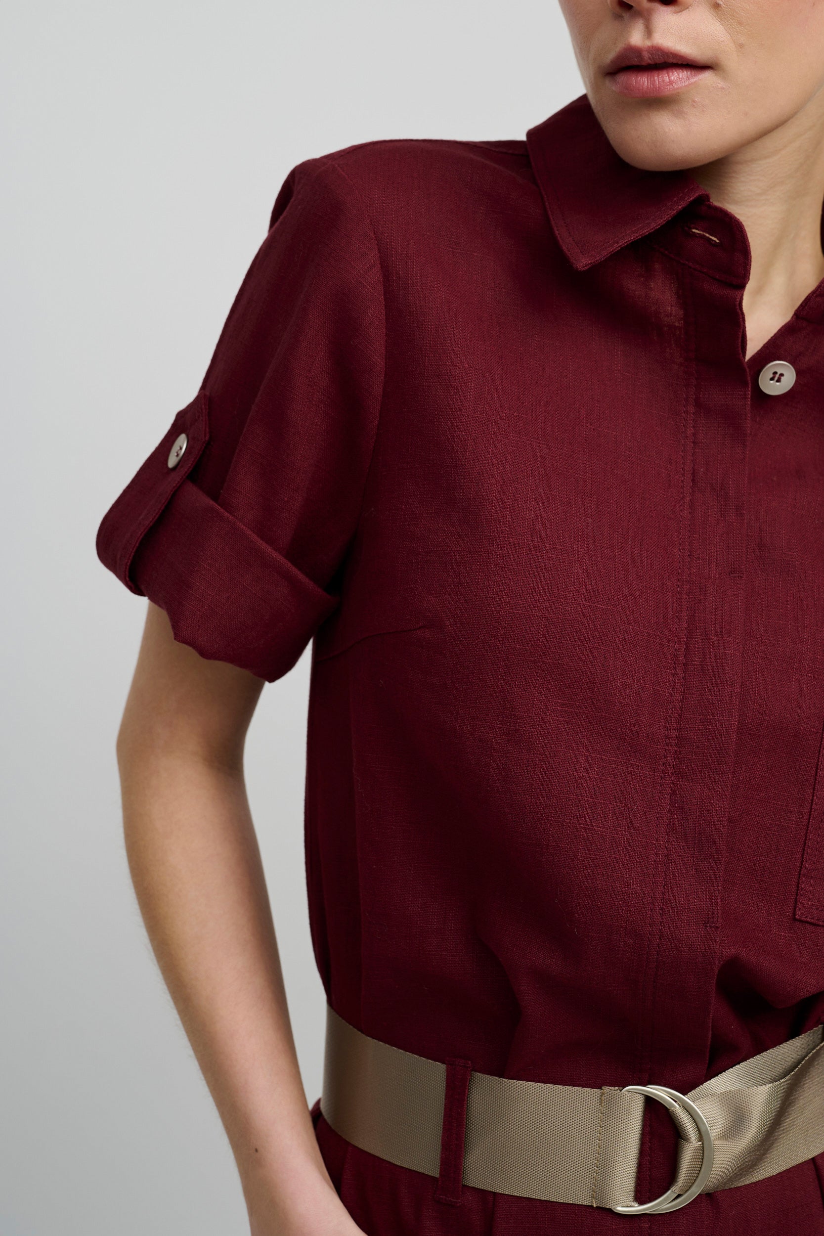 CRCella Hør Buksedragt