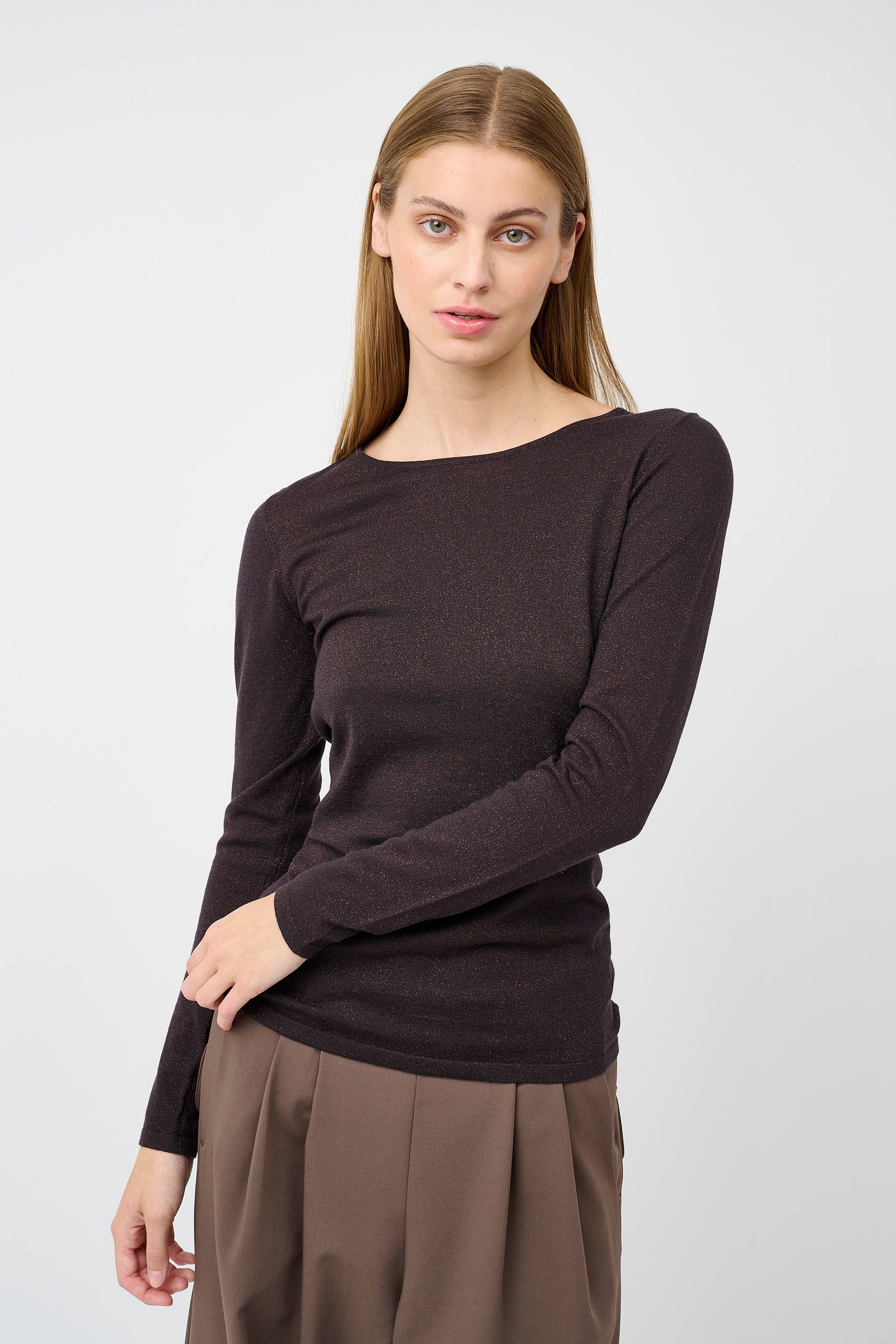 CRIndie glitter merino bluse