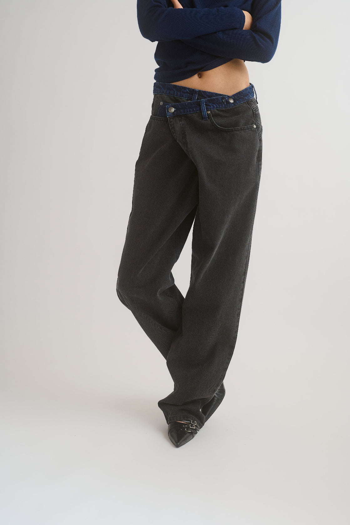 CRWendy Asymmetrisk Jeans