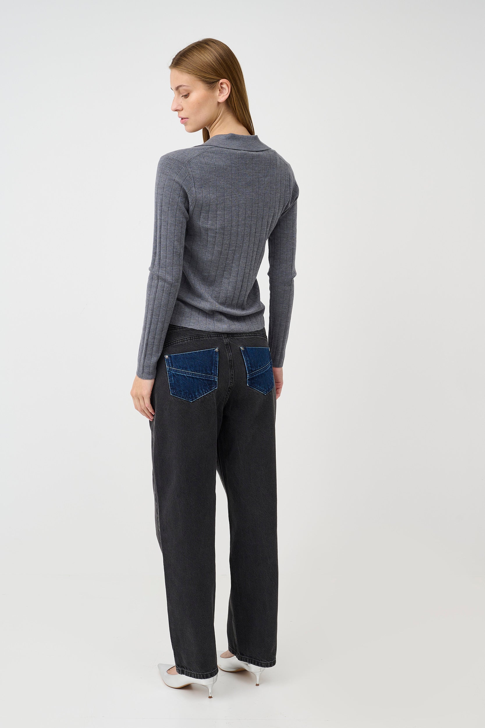 CRWendy Asymmetrisk Jeans