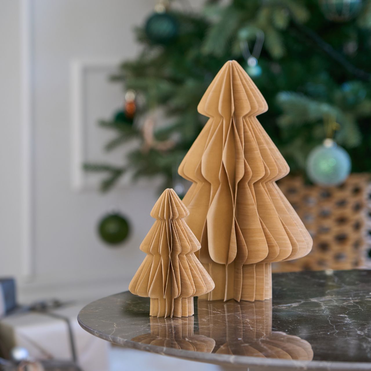 Sylvia juletræ i papir