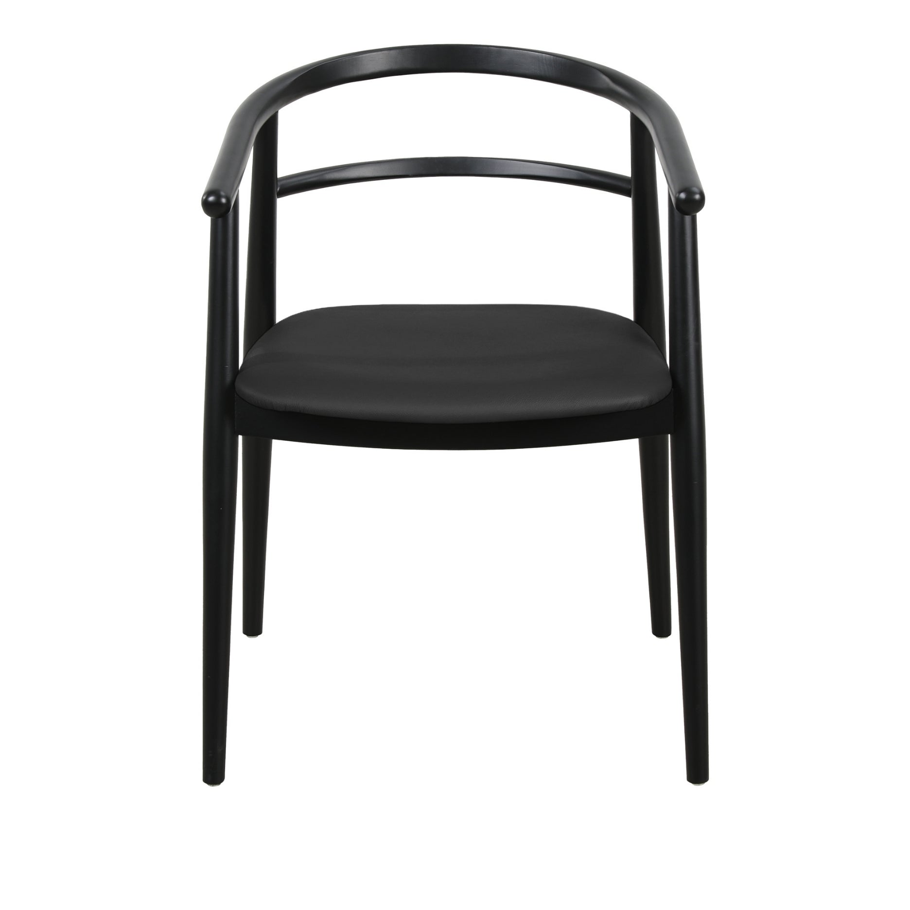 Søndervig, sort bøg - lædersæde