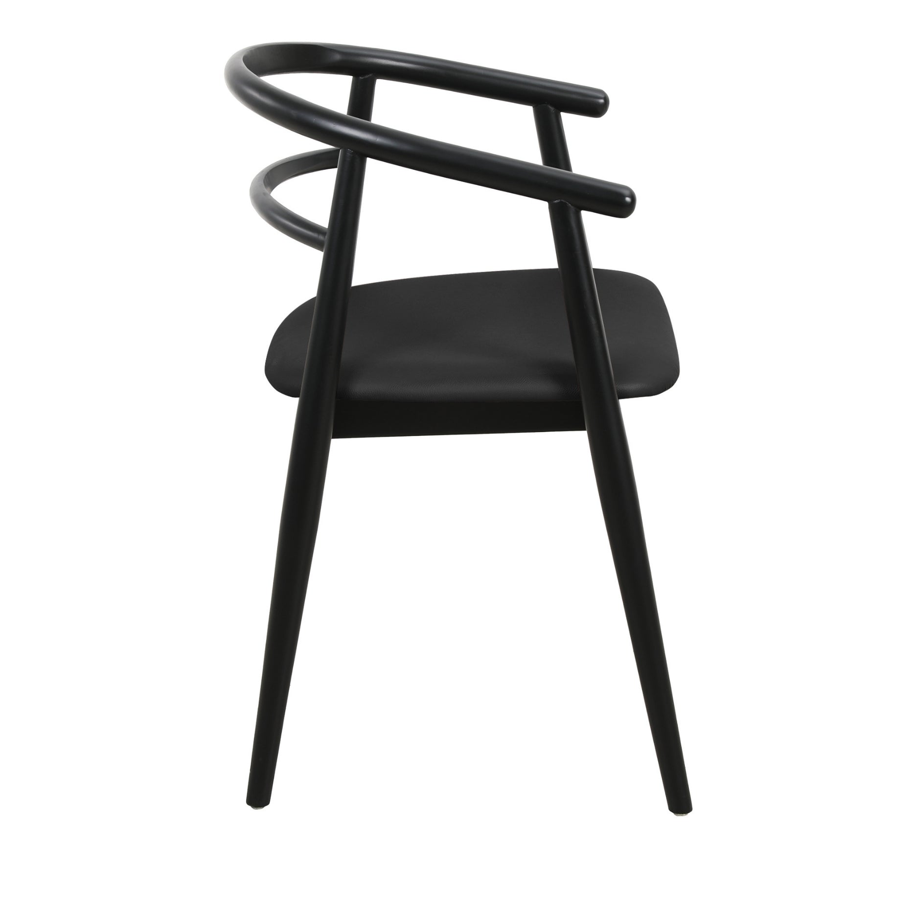 Søndervig, sort bøg - lædersæde