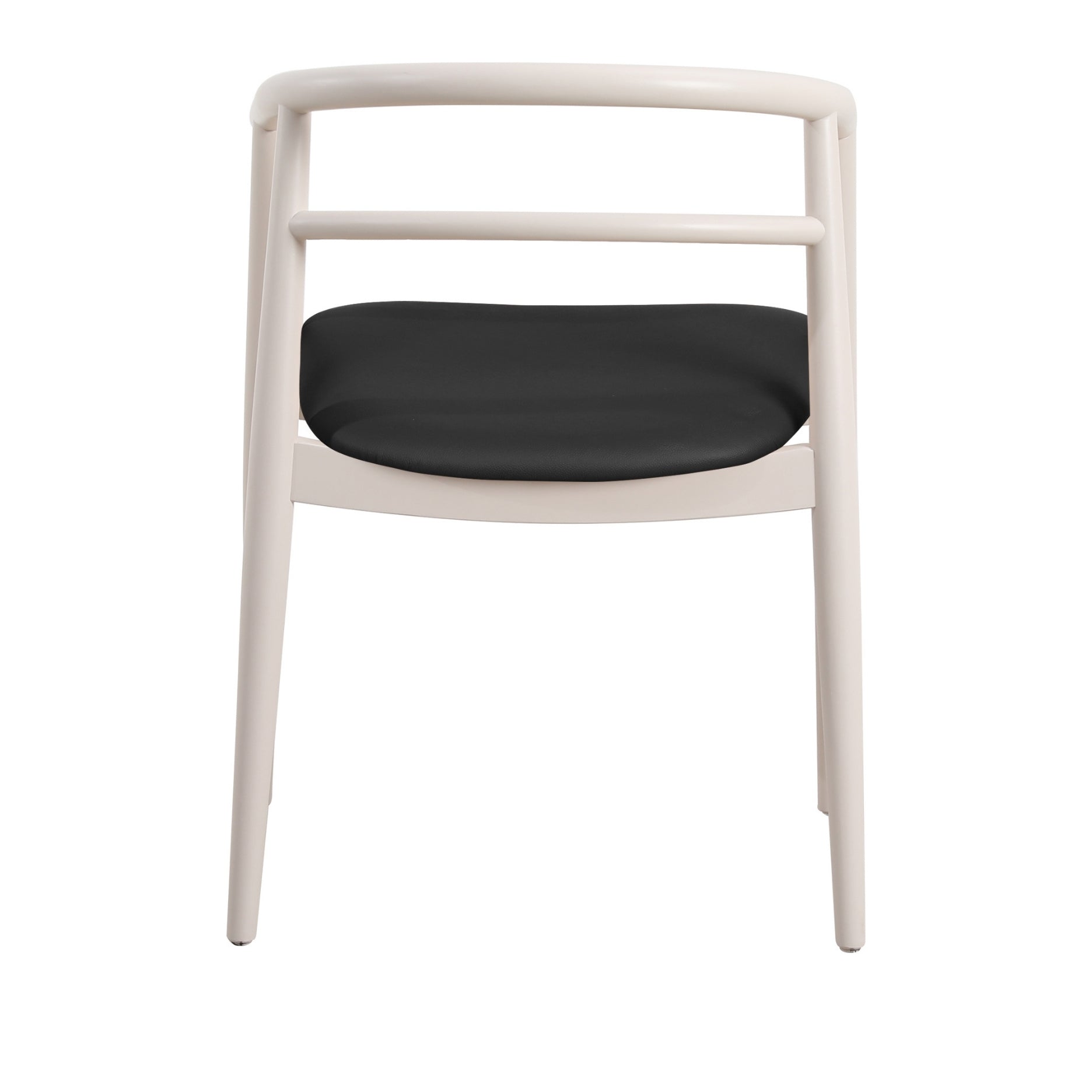 Søndervig, off-white bøg - lædersæde