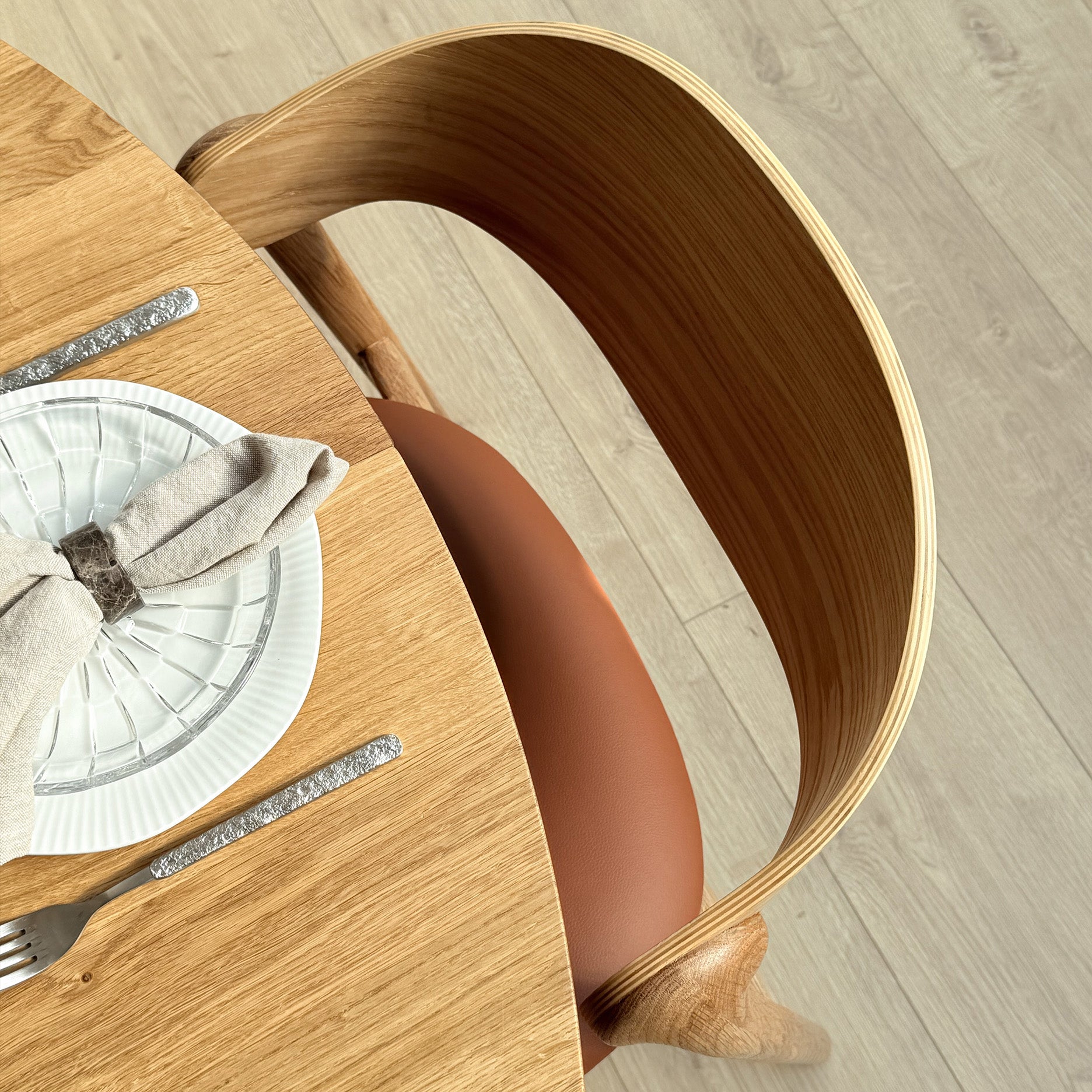 Pods spisebordsstol natur