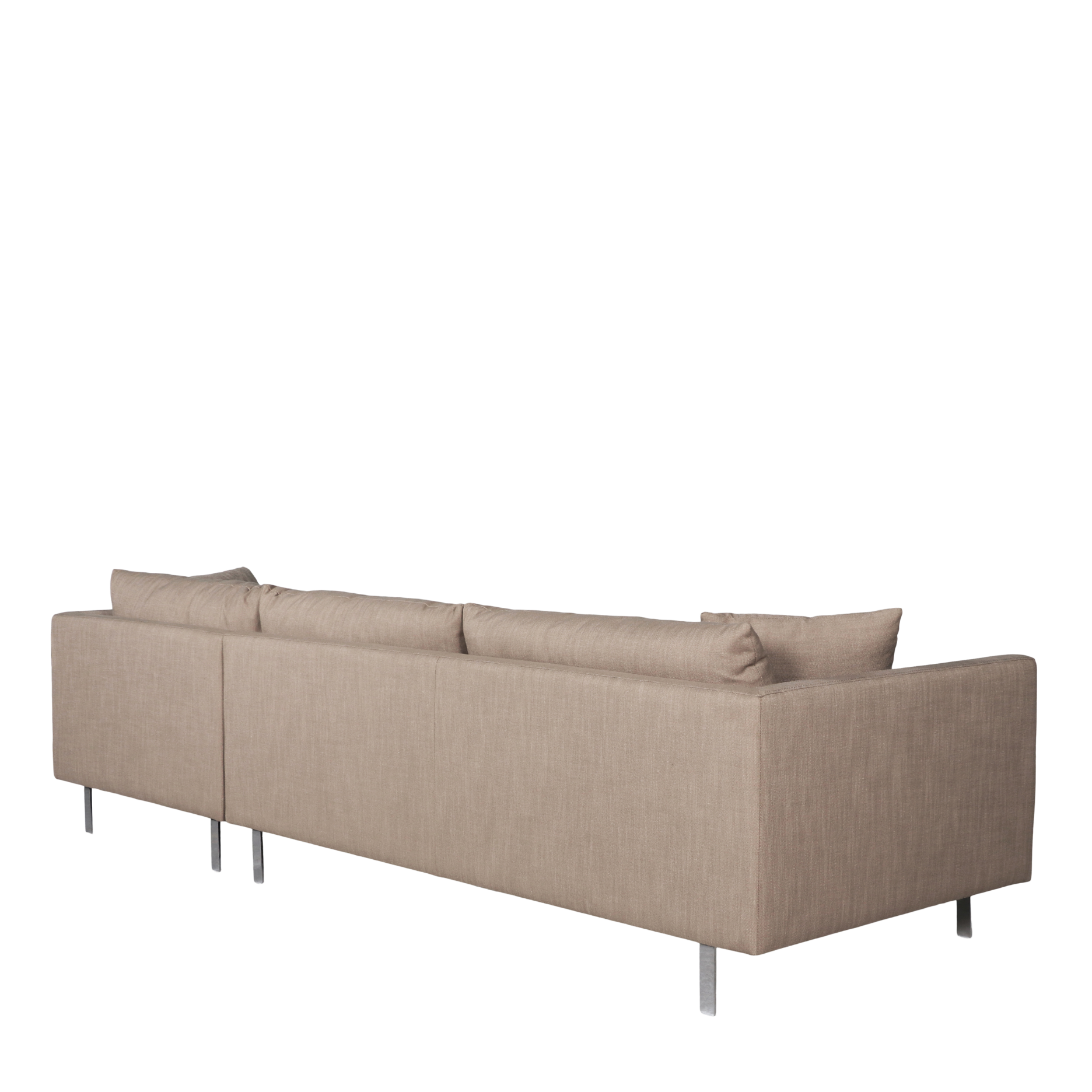Capella II chaiselong sofa - på ben (højrevendt)