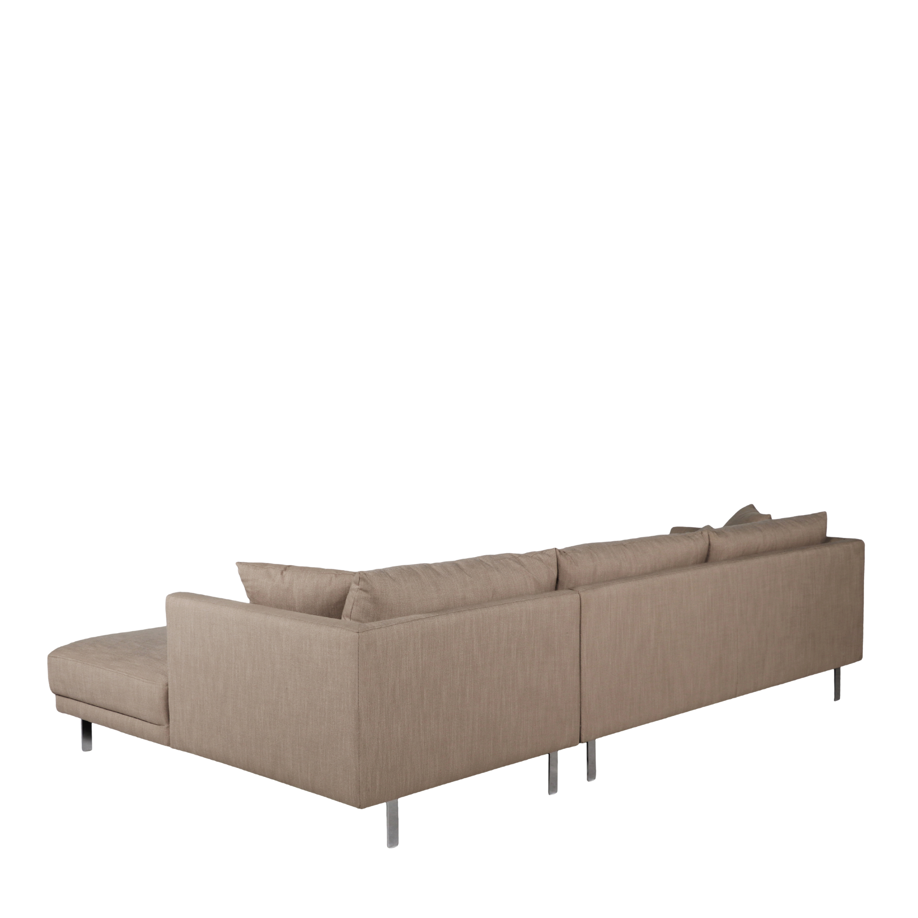Capella II chaiselong sofa - på ben (højrevendt)