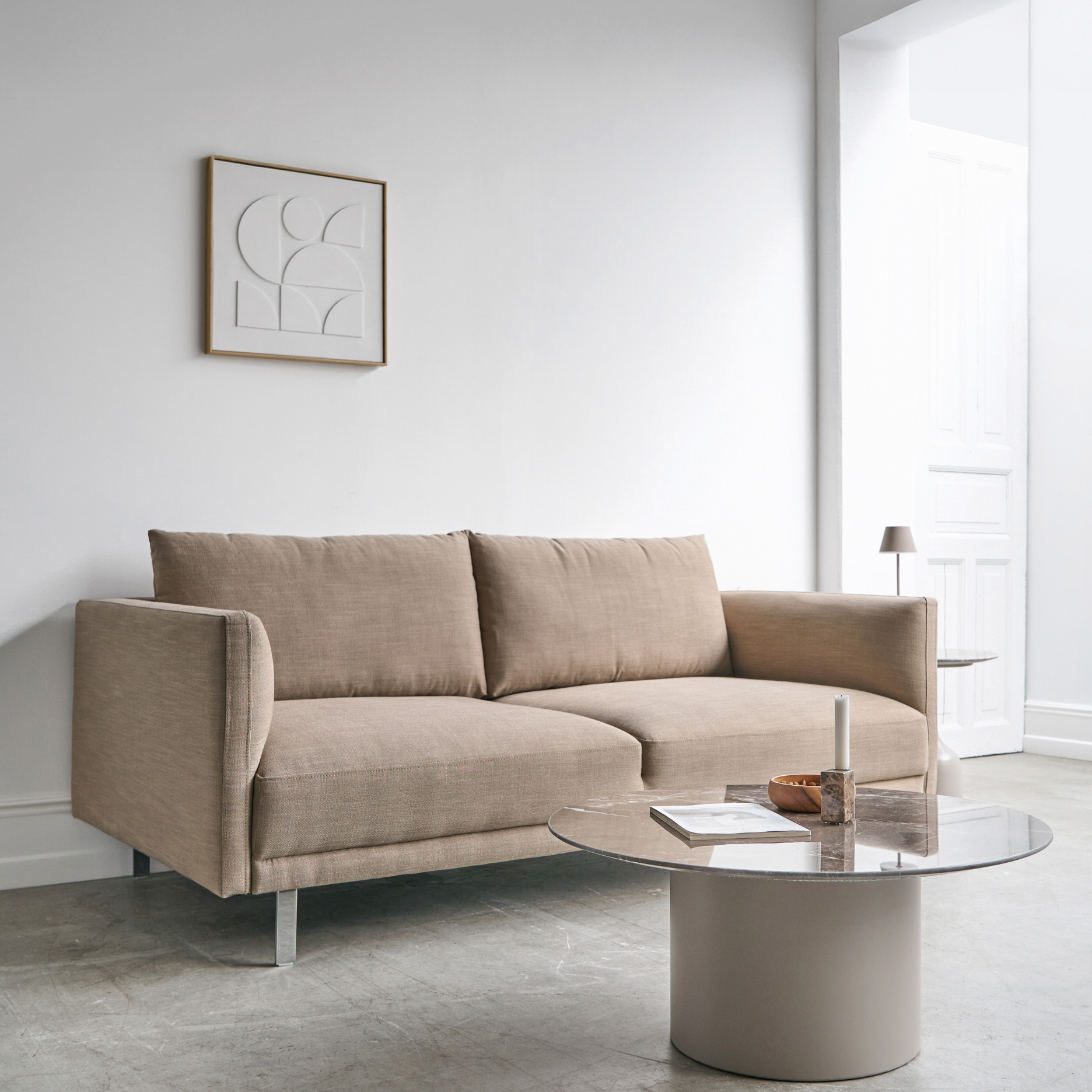 Capella II 3 pers. sofa - på ben