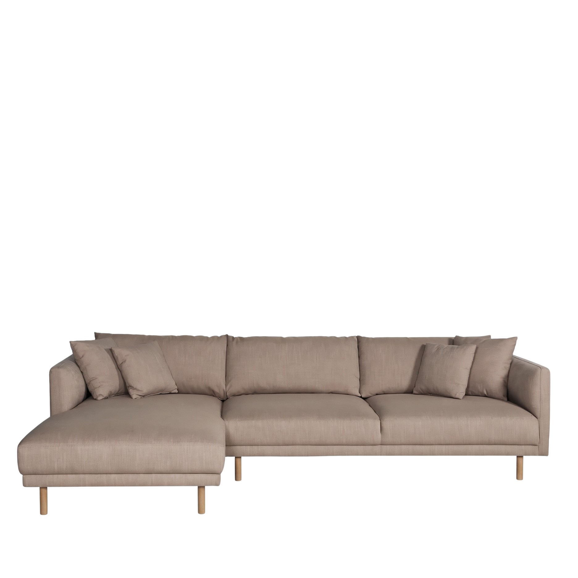 Capella II chaiselong sofa, eg - venstrevendt