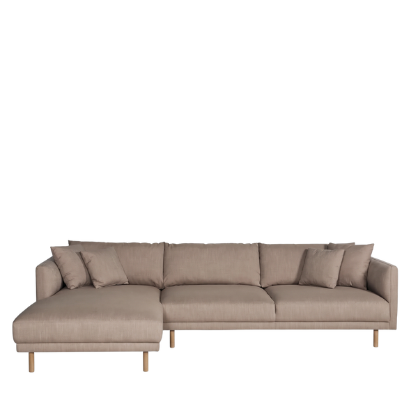 Capella II chaiselong sofa, eg - venstrevendt