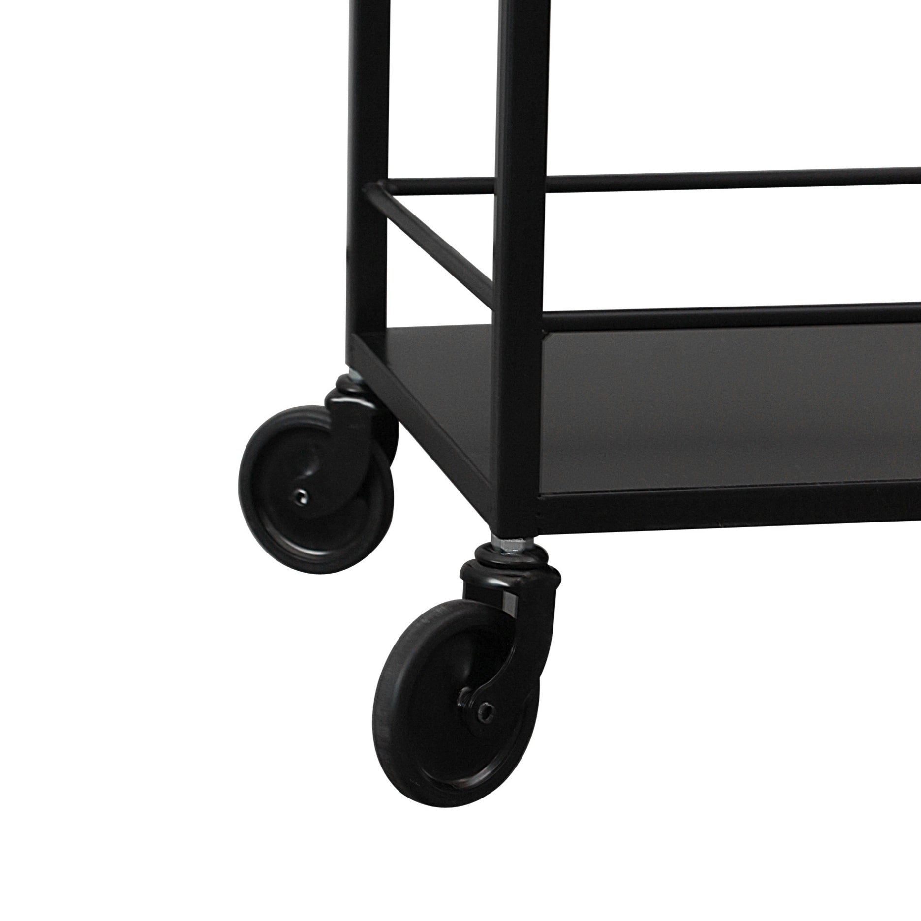 Mason II rullevogn MINI - sort metal