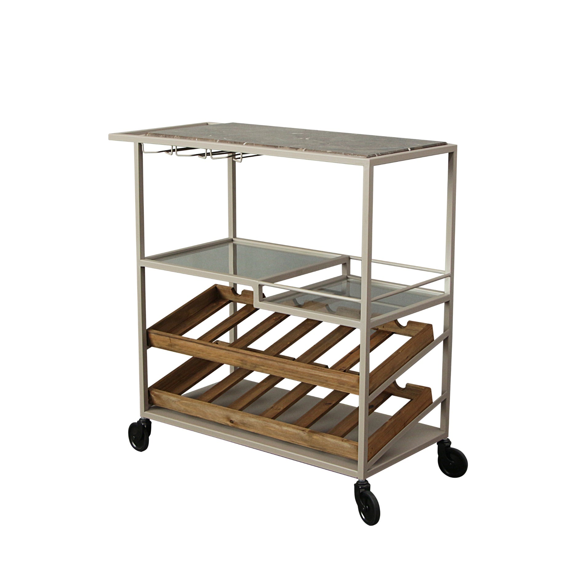 Mason II rullevogn - lysebrun