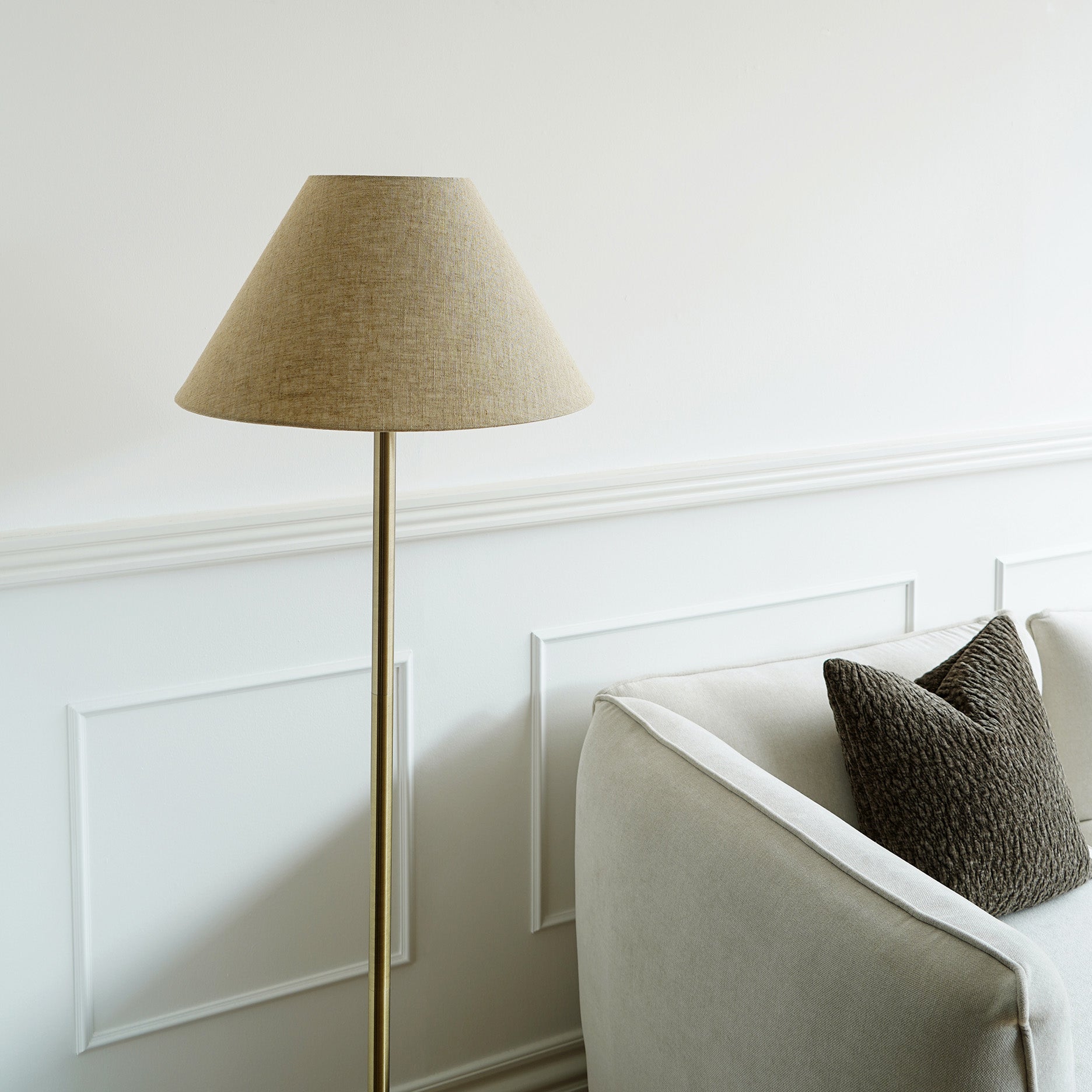 Travertin Gulvlampe