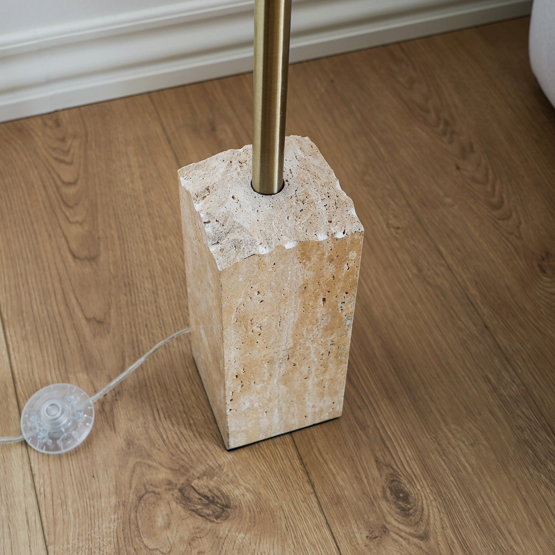 Travertin Gulvlampe