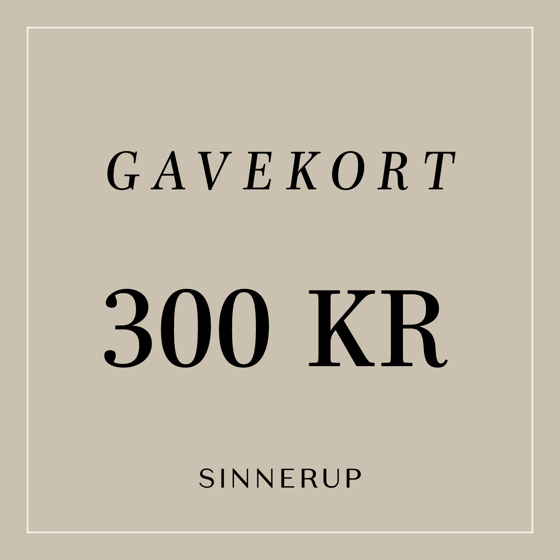 Sinnerup Gavekort