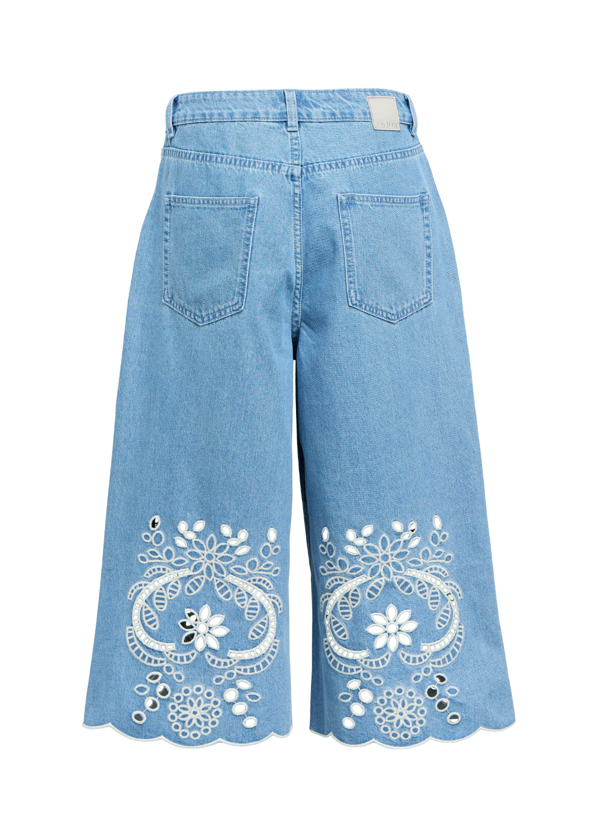 OBJIdda Bermuda Denim Shorts