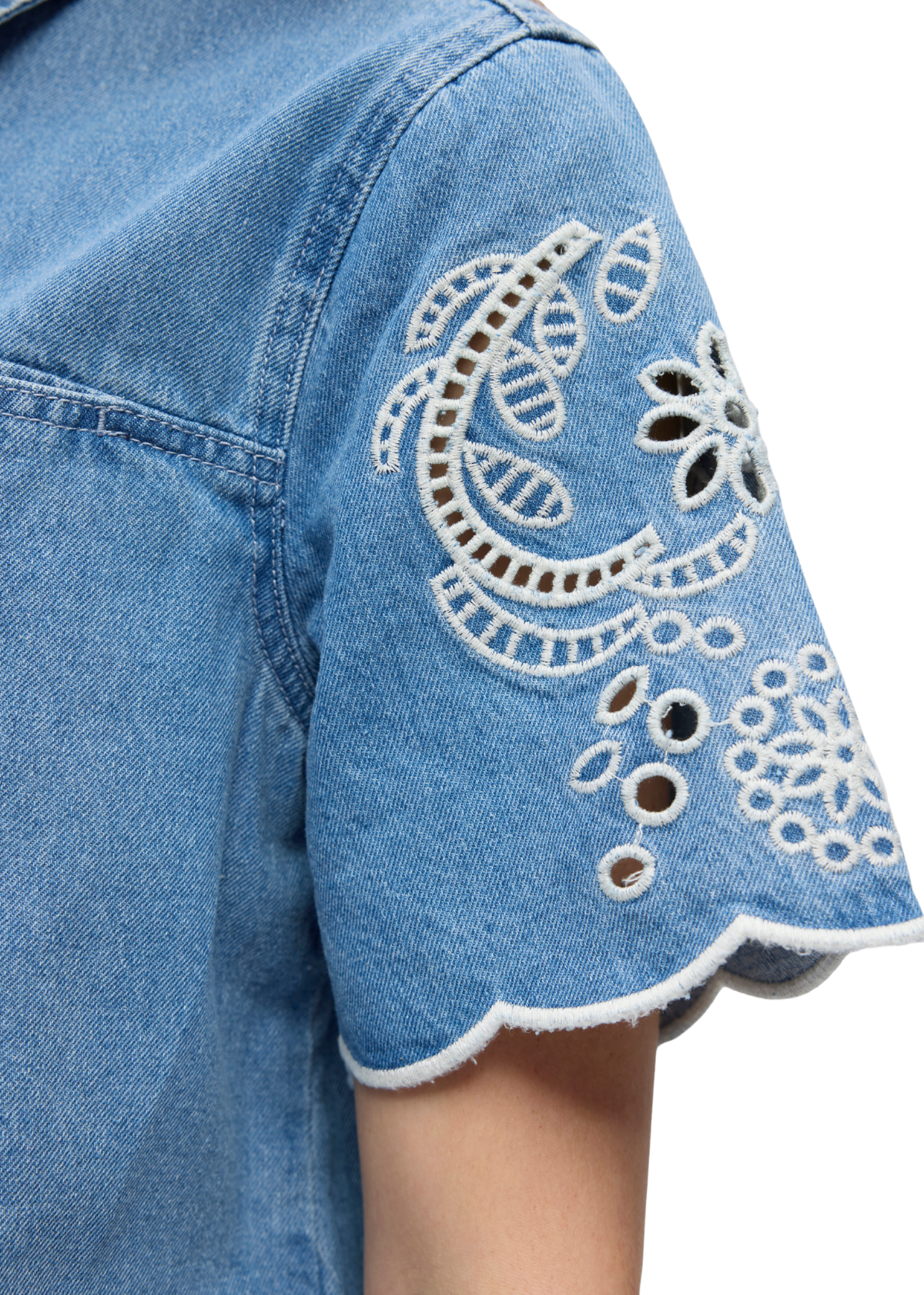 OBJIdda Denim Skjorte