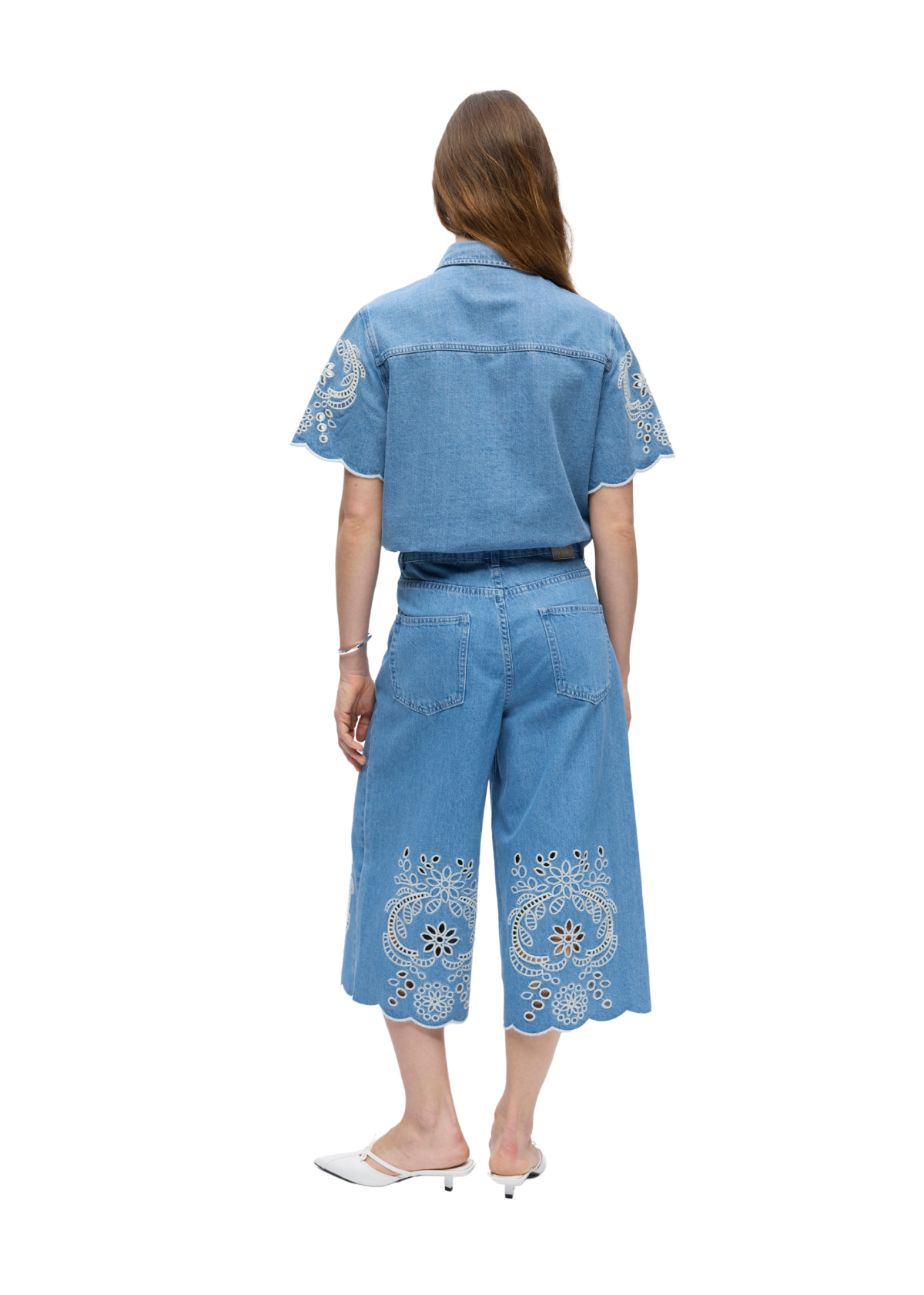 OBJIdda Bermuda Denim Shorts