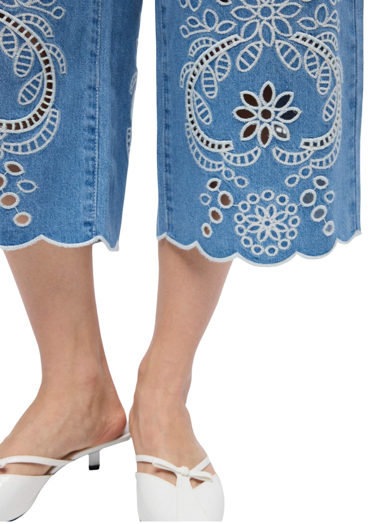 OBJIdda Bermuda Denim Shorts