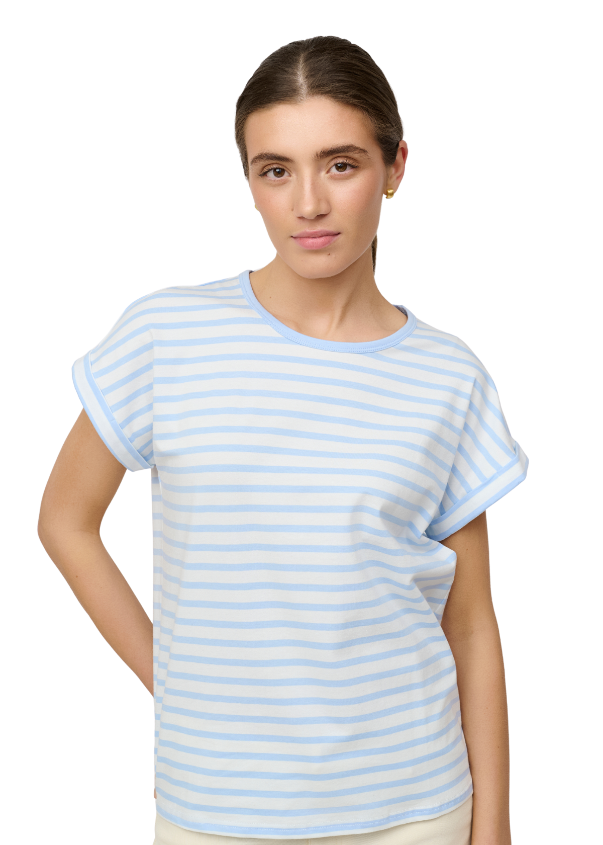 OMRina Stribet Tee