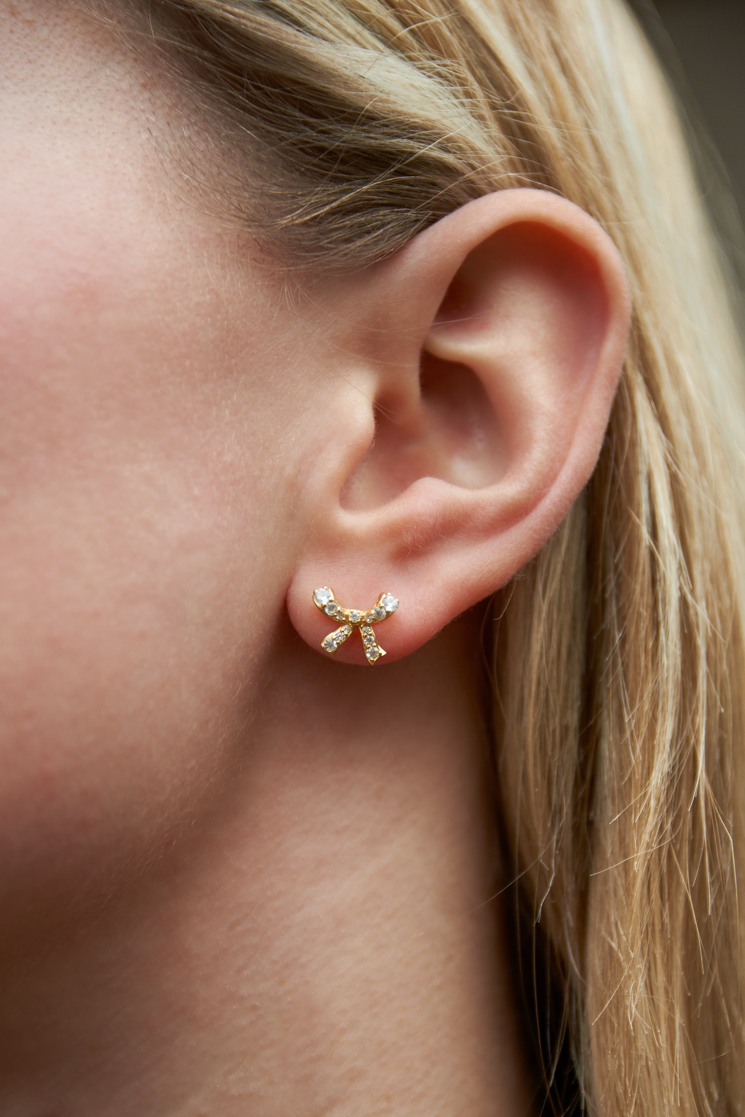 SRBow-tie ørestik - par