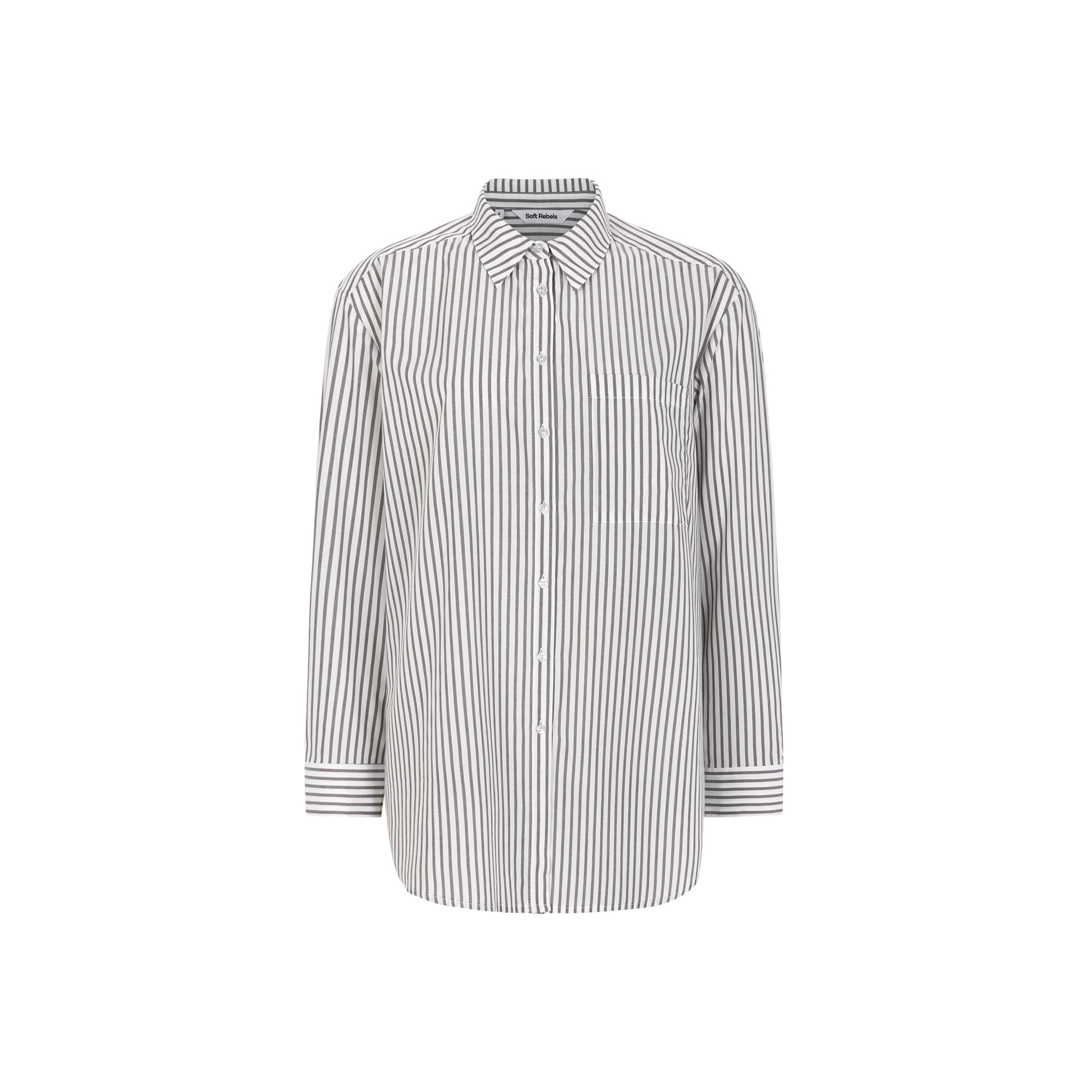 SRVeronica Stribet Skjorte