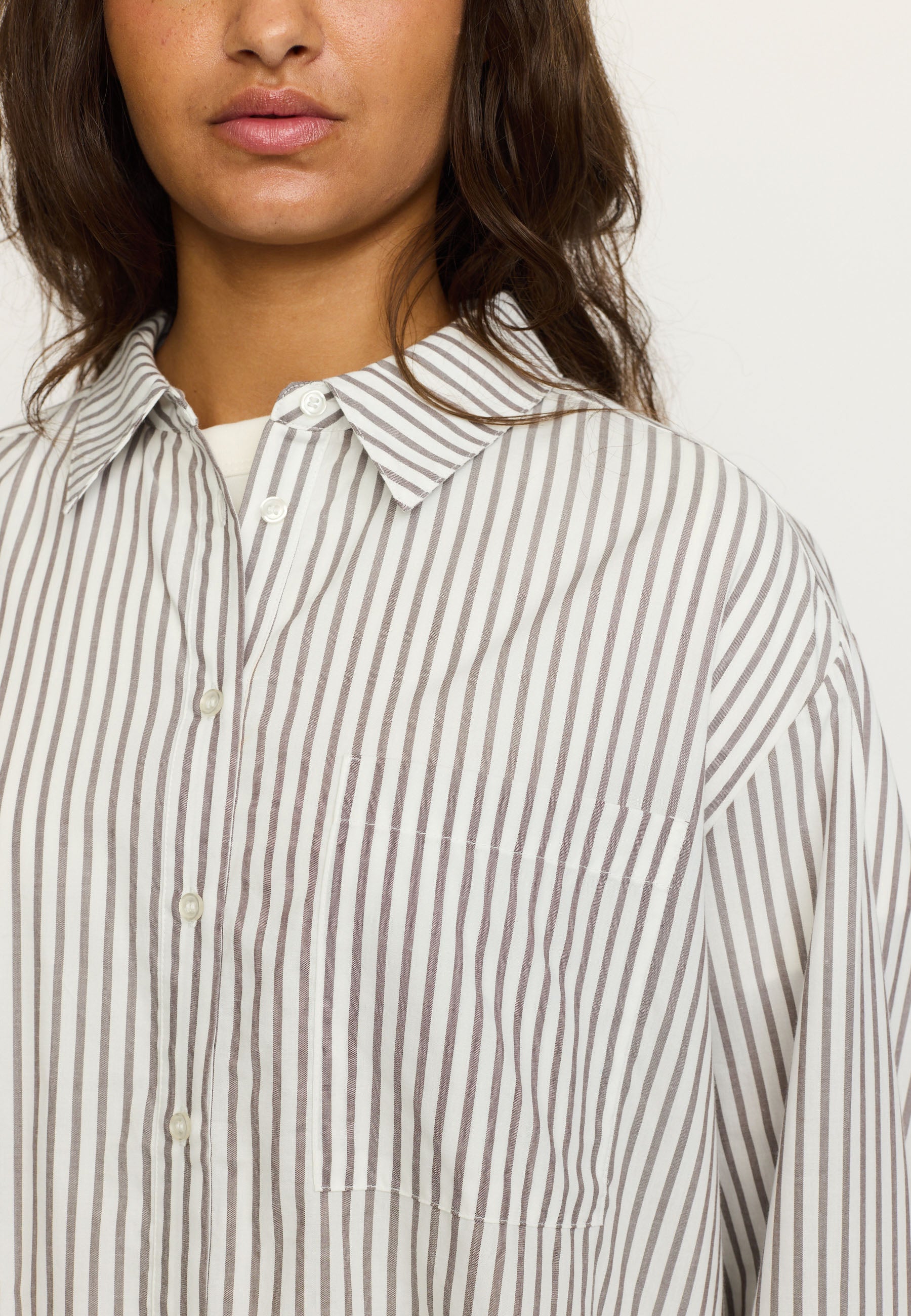 SRVeronica Stribet Skjorte