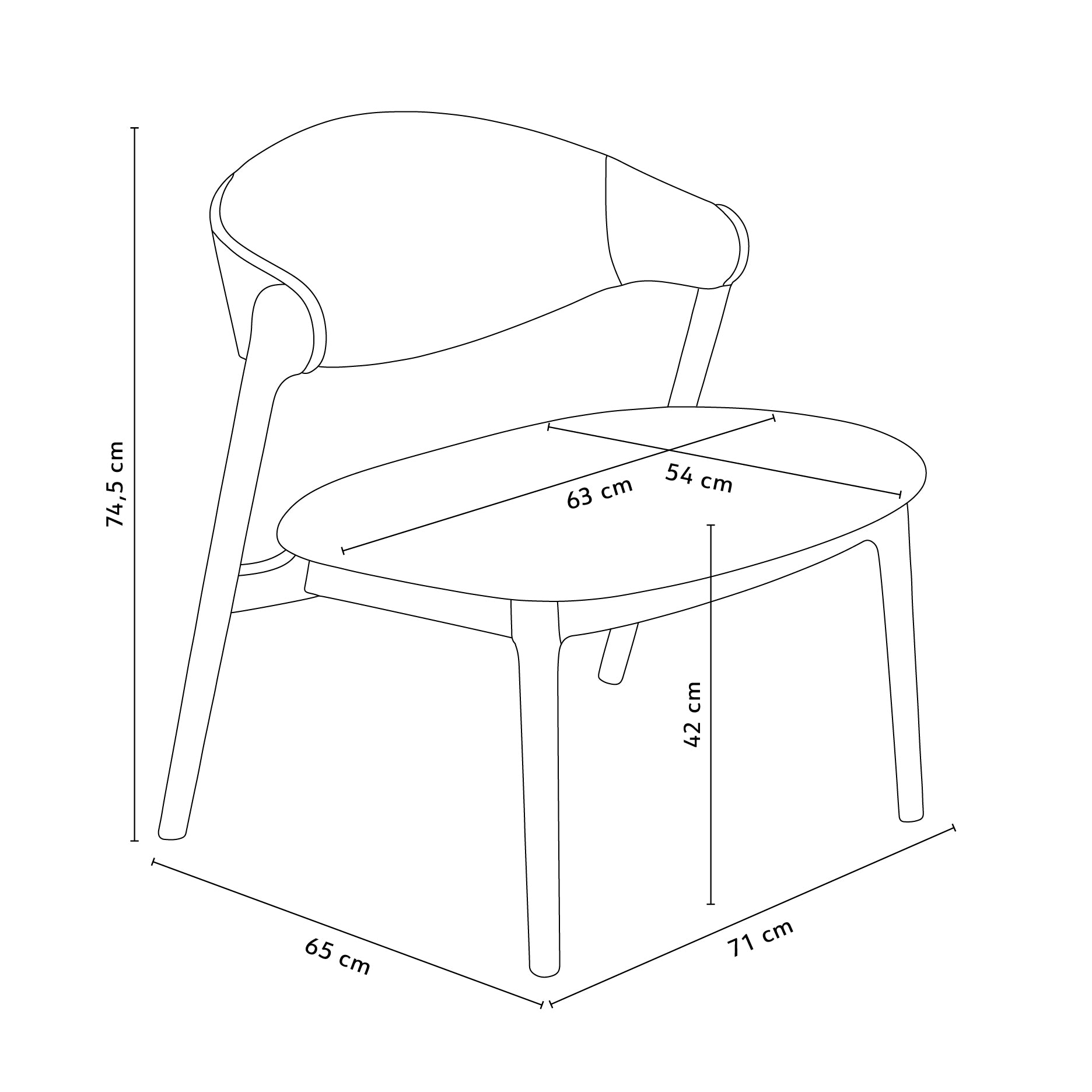 Pods loungestol