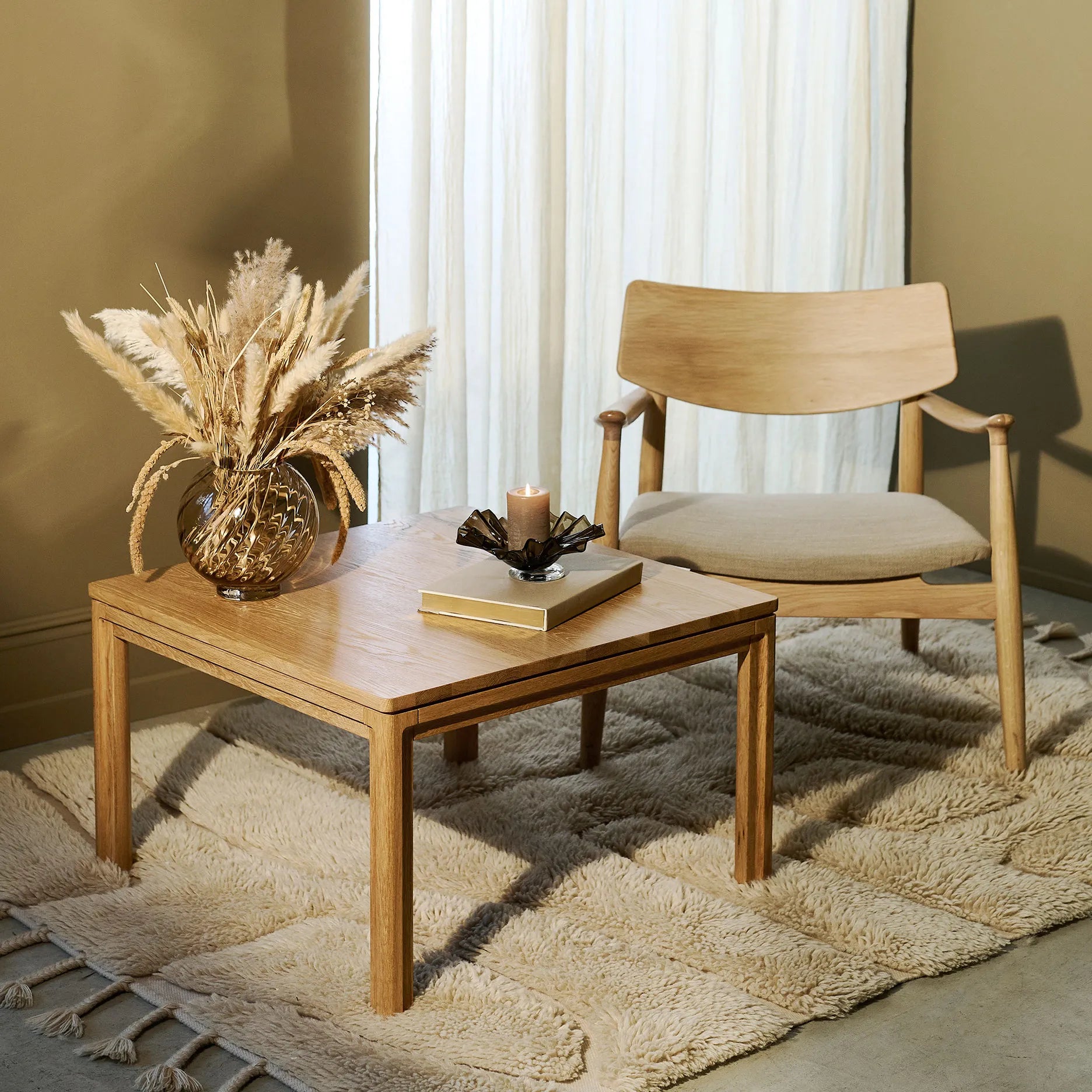 New Carver sofabord - 70x70 cm