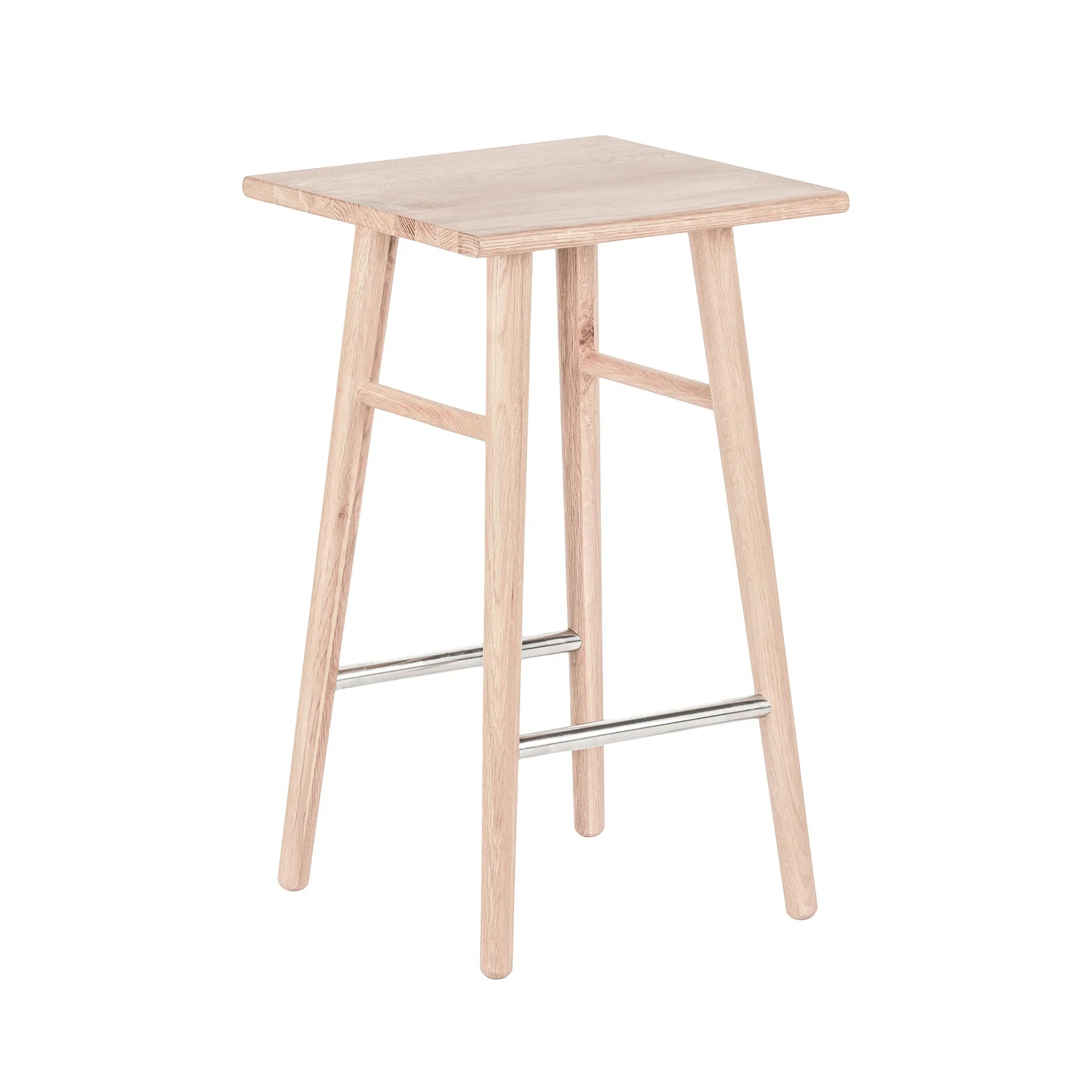 Wood II køkkenstol-hvidpigment FSC certificeret egetræ