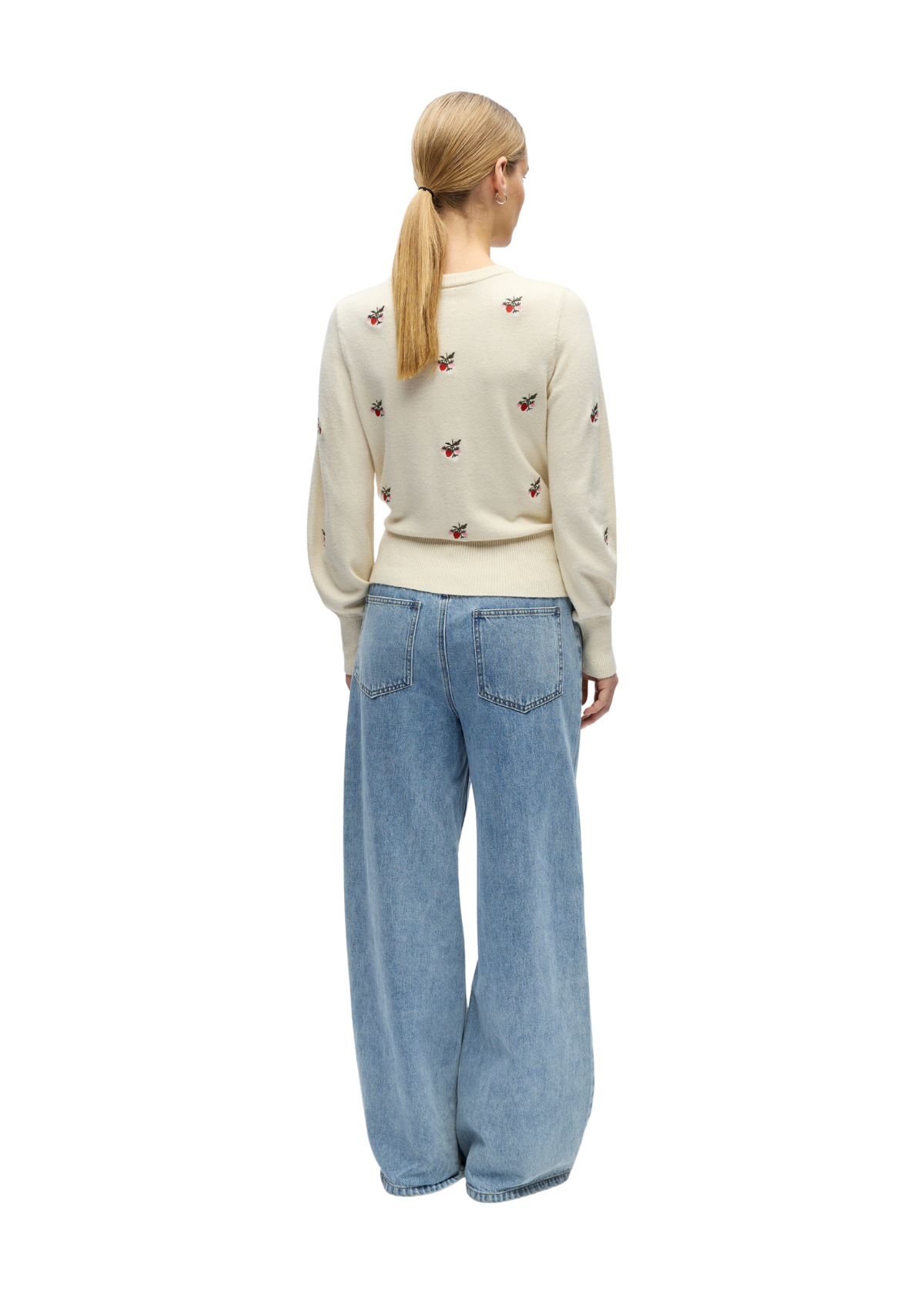 OBJEbba Thess Strik Cardigan